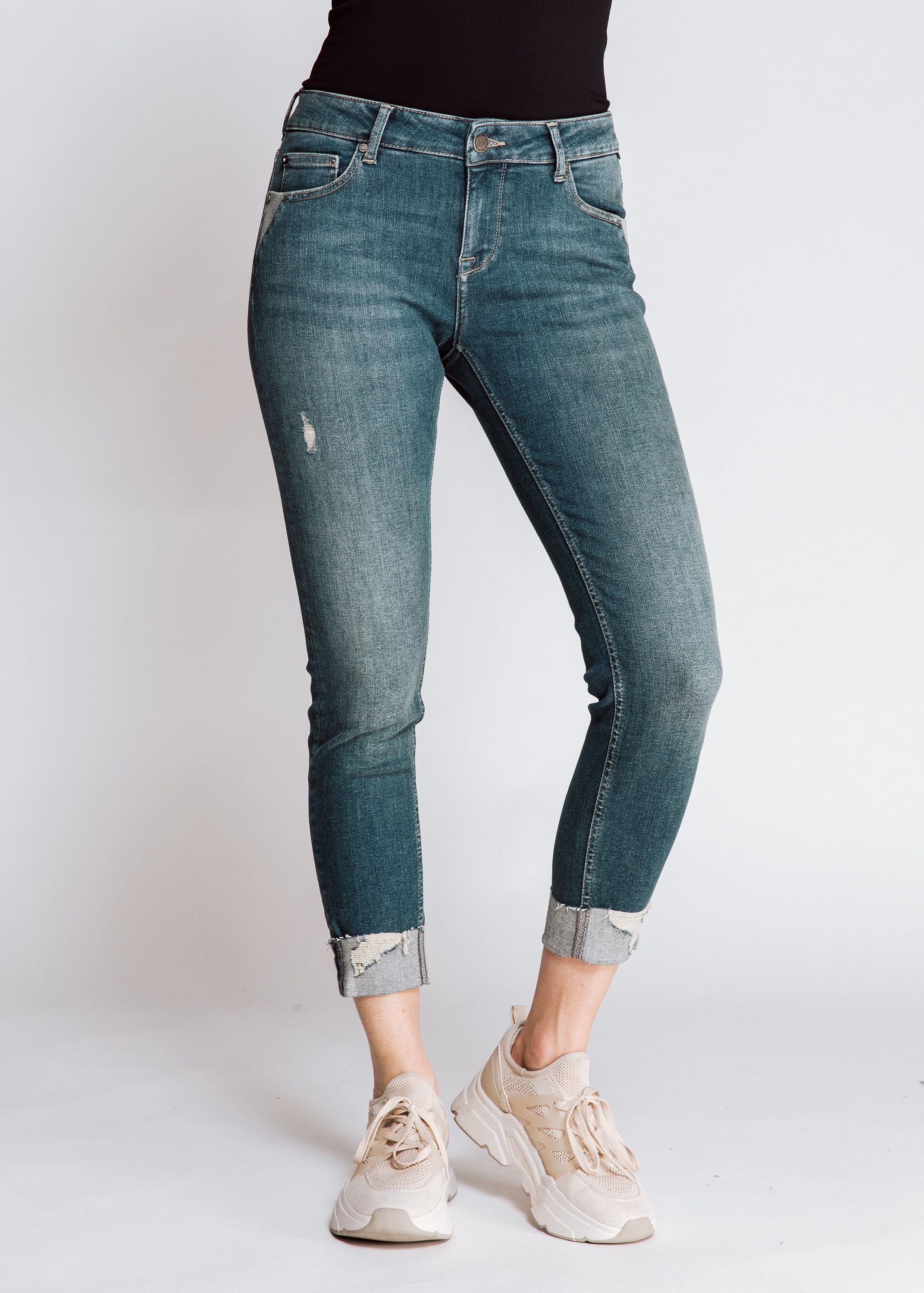 Jeans NOVA Skinny-fit-Jeans Blue Zhrill Skinny Tragekomfort angenehmer