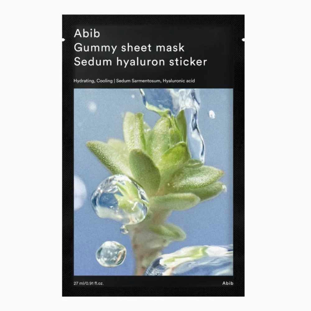 Abib Gesichtsmaske Abib, Gummy Sheet Mask Hyaluron Sticker - 27 ml