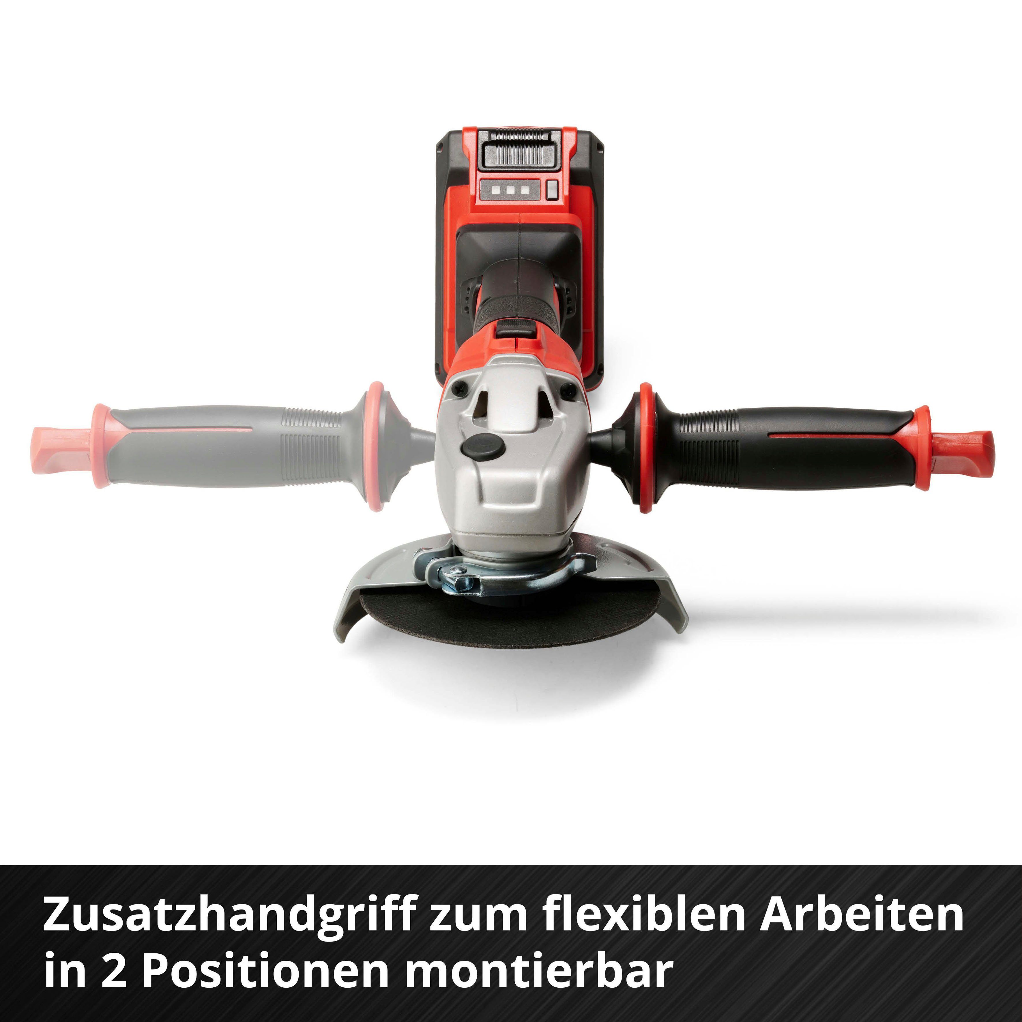 Einhell Akku-Winkelschleifer AXXIO 18/125, max. 8500 U/min, Power X-Change, 125 mm, ohne Akku & Ladegerät
