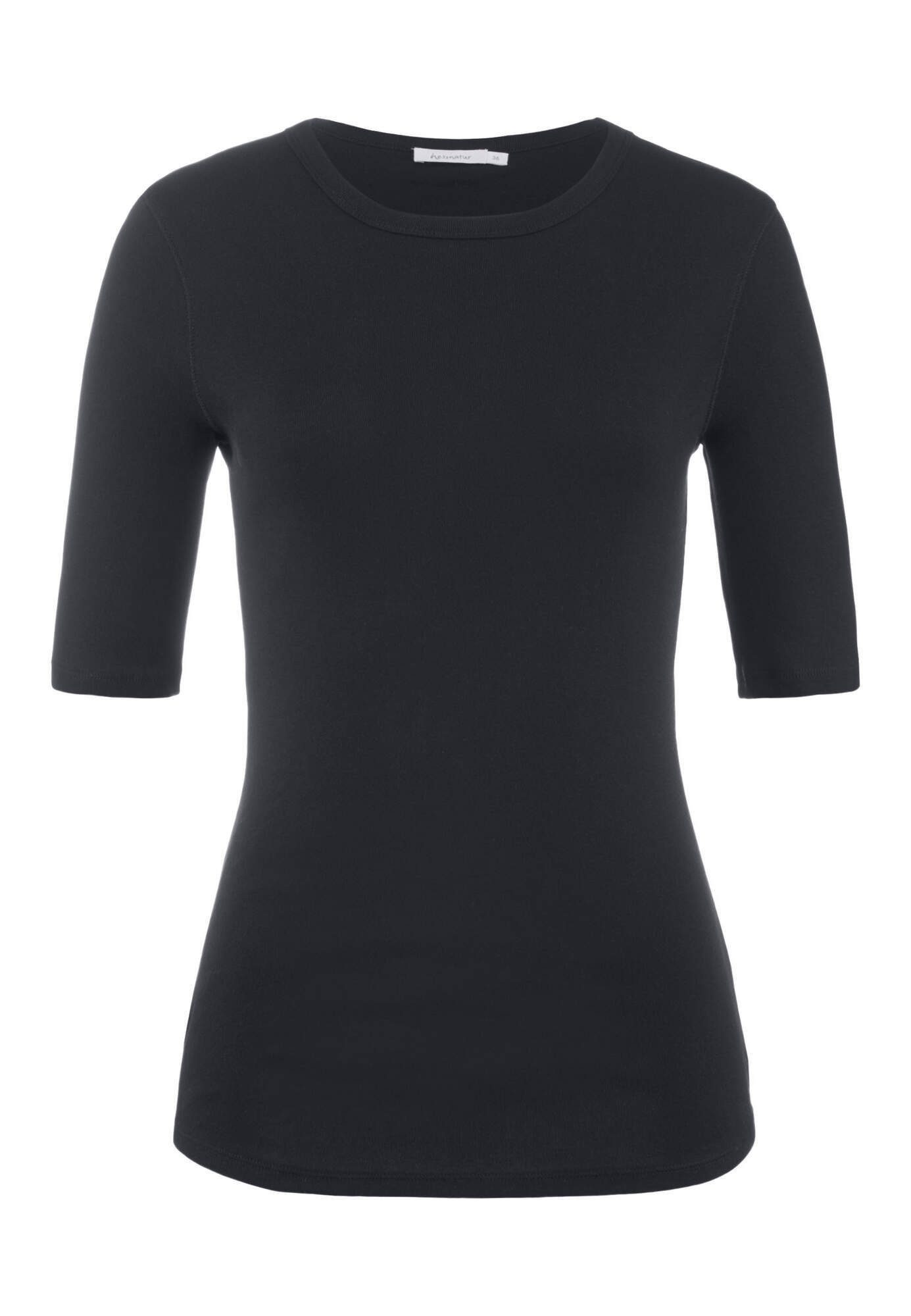 Hessnatur T-Shirt Softrib Kurzarm Slim aus günstig online kaufen