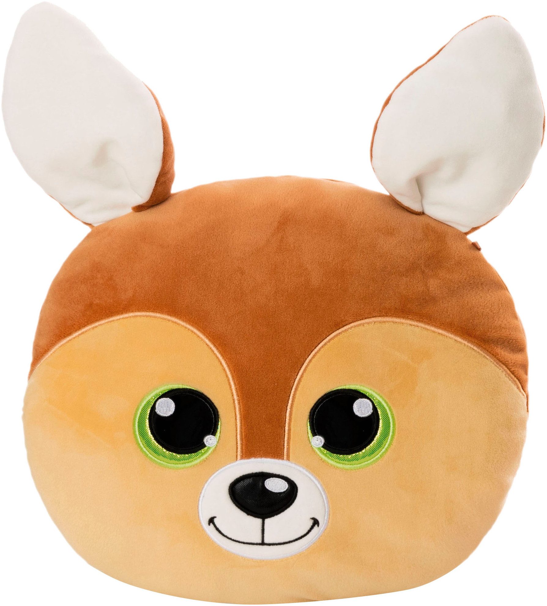 Nici Kuscheltier Glubschis, Kissen Rehkitz Feena 32x32 cm figürlich günstig online kaufen