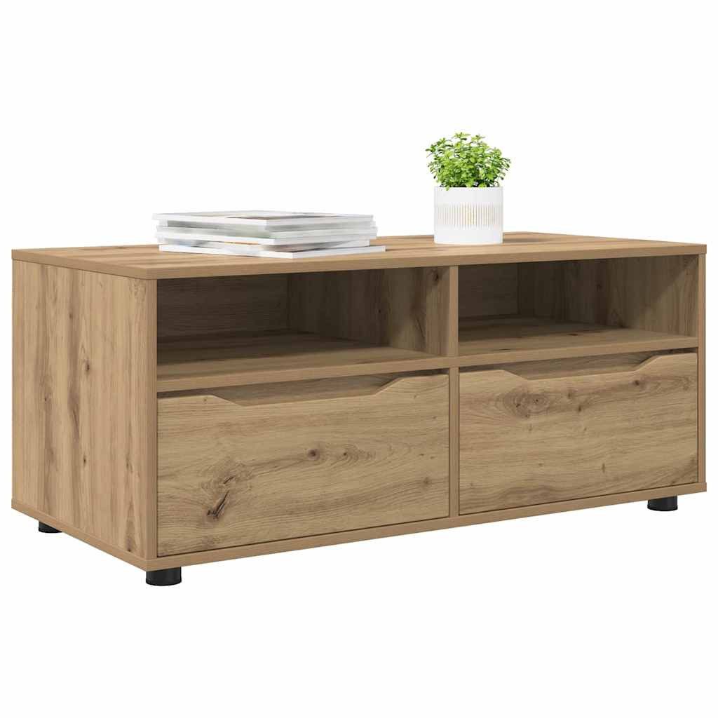 vidaXL TV-Schrank TV-Schränk 100 x 48 x 43 cm Artisan-Eiche Holzwerkstoff (1-St)