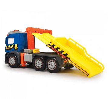 Dickie Toys Spielzeug-Abschlepper Action Truck Recovery, inkl. Auto, beweglicher Kran, Sound, Warnlicht