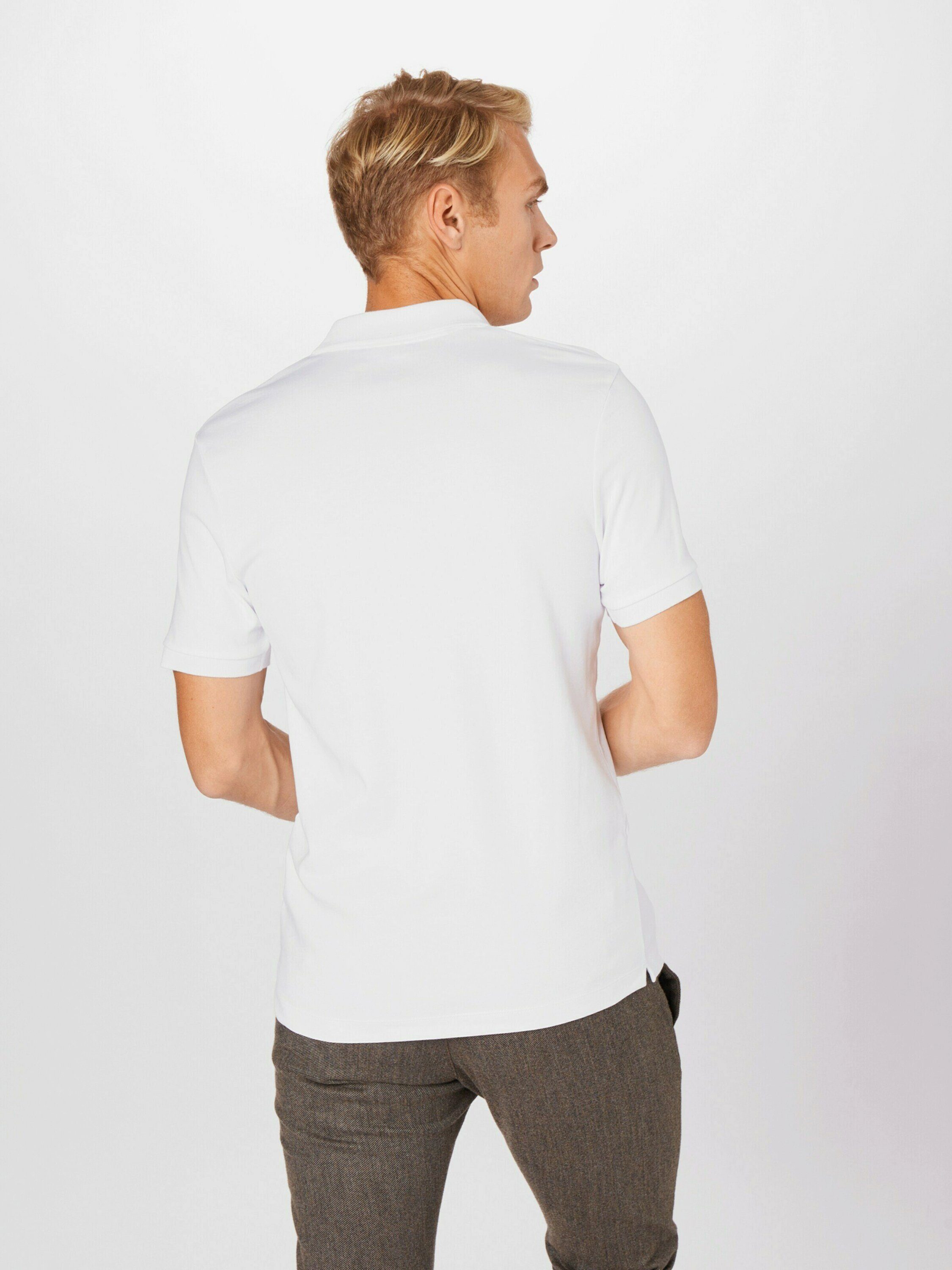 Bright Paris T-Shirt (16072841) (1-tlg) SELECTED HOMME White