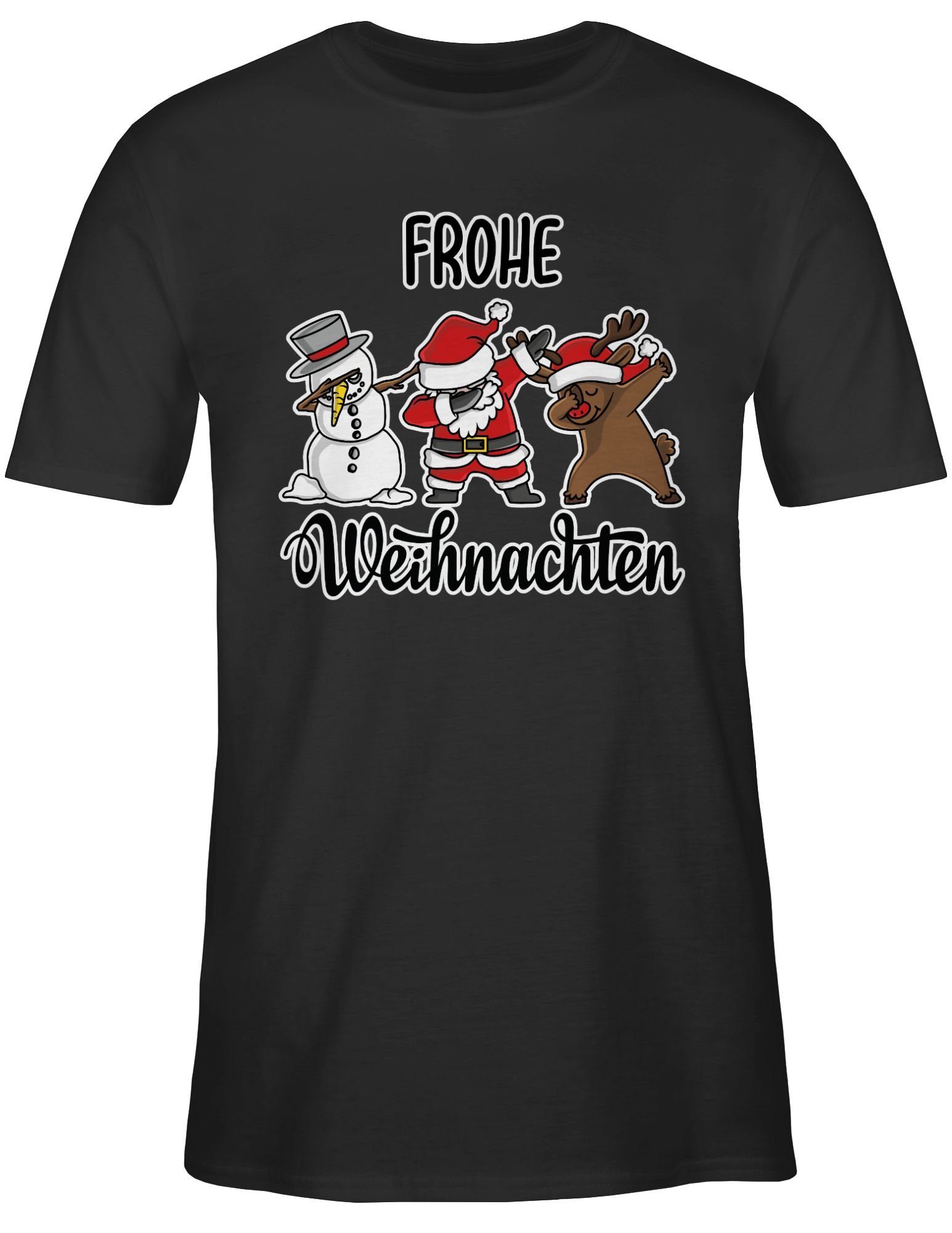 Shirtracer T-Shirt Frohe Weihnachten Dabbing I günstig online kaufen