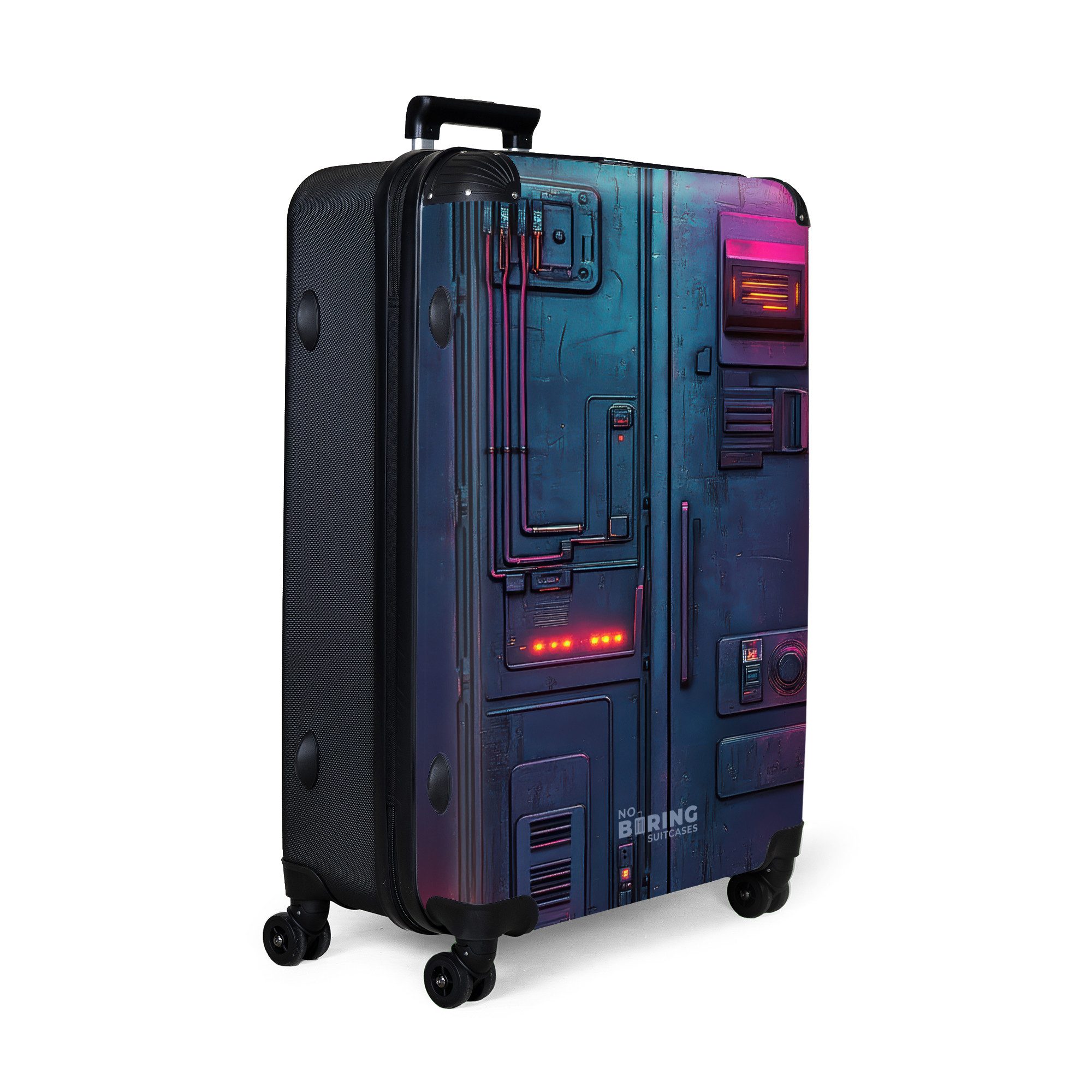NoBoringSuitcases.com© Hartschalen-Trolley Technologische Paneeltür mit Neo günstig online kaufen