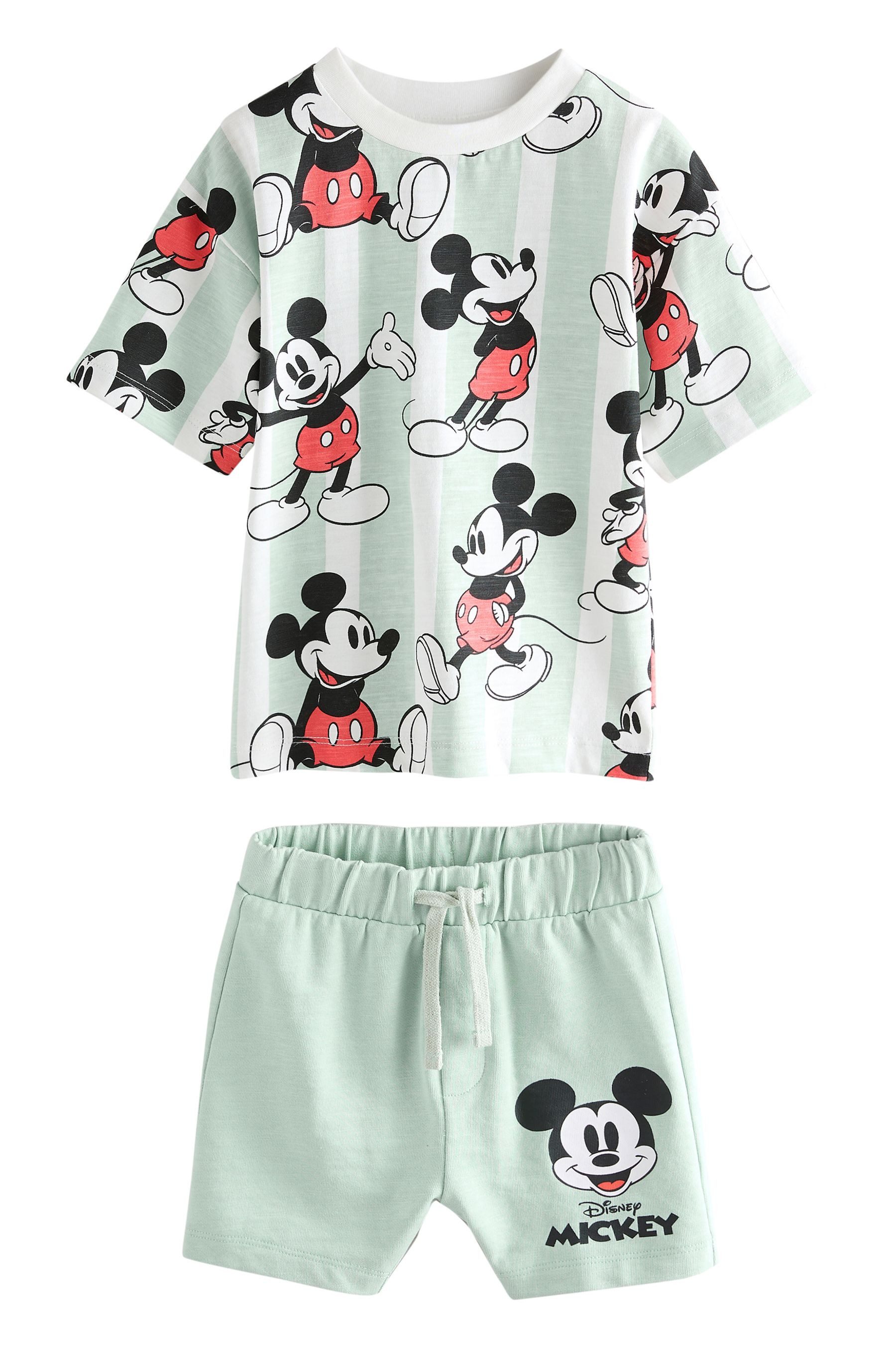 T-Shirt & Shorts T-Shirt und Shorts 100 % Baumwolle, Mickey Mouse