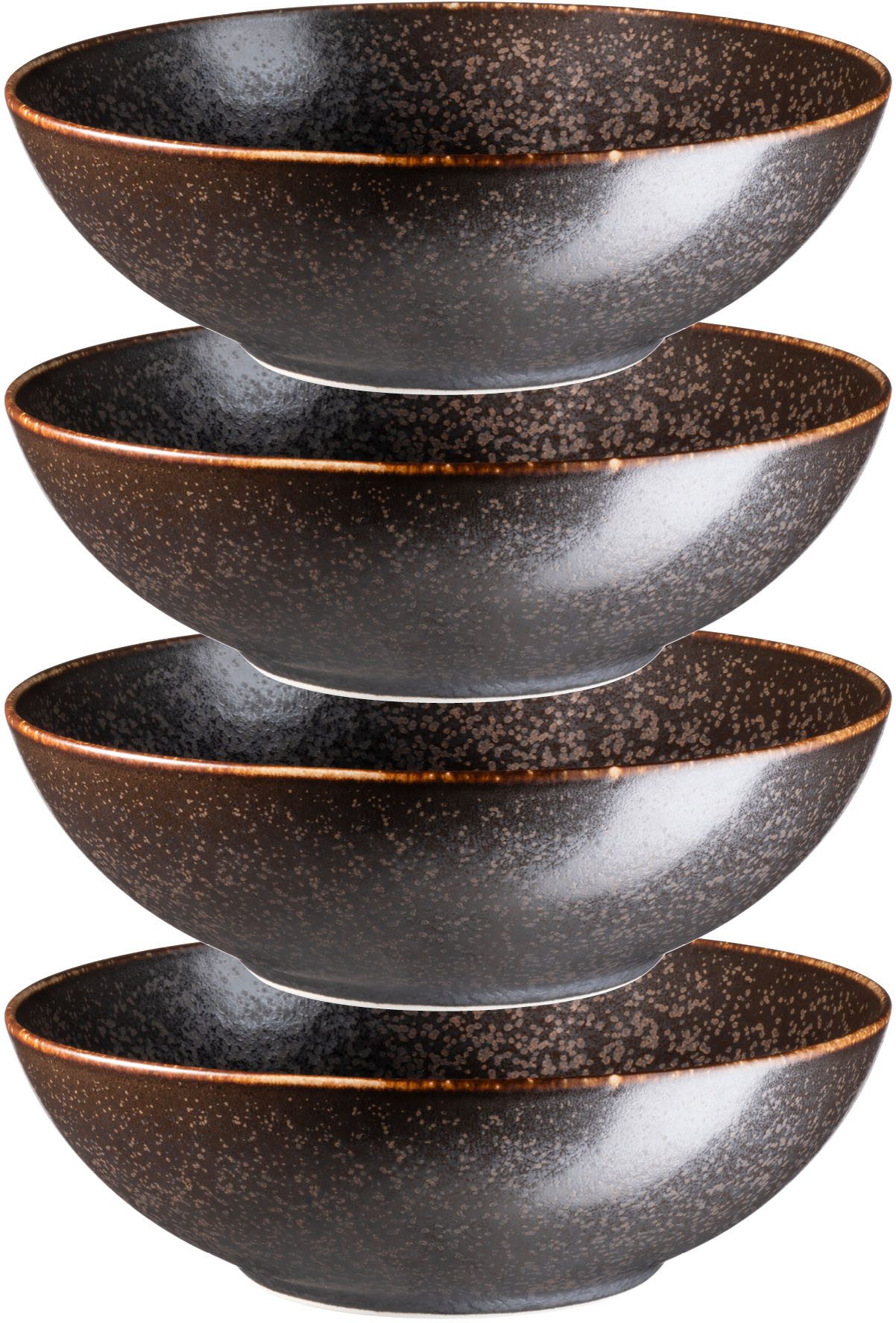 MÄSER Suppenschale POWERFUL, Schüssel Set, Porzellan, Porzellan, (4-tlg)