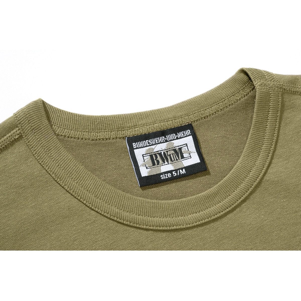 BWuM T-Shirt BWuM Bundeswehr Tropenshirt mit Flaggen & Klett