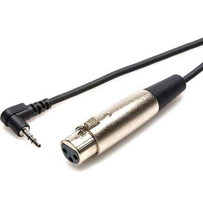 Hosa Audio XVS-101F Mikrofonkabel XLR3F - TRS Audio-Kabel, 3,5-mm-Klinke, xlr
