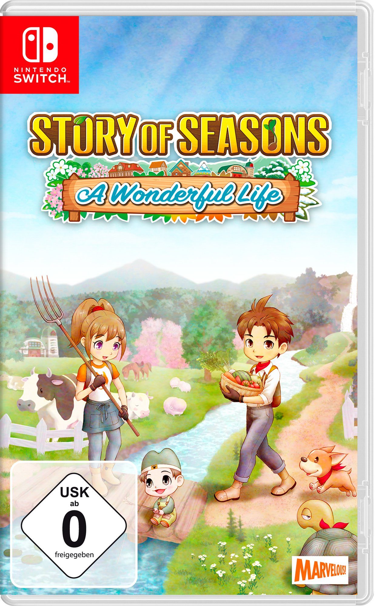 Story of Seasons: A Wonderful Life (Softwarekarte), Nintendo Switch