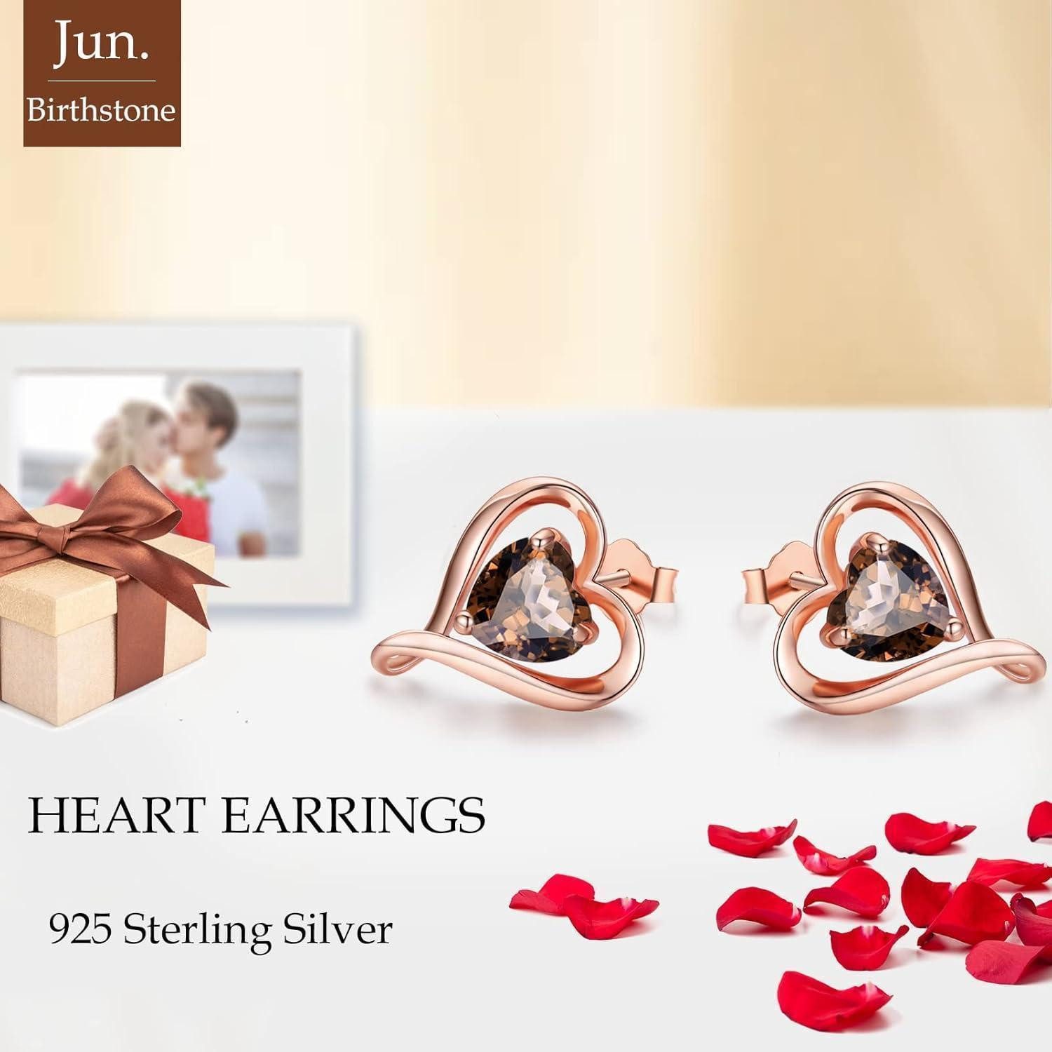 LuxusKollektion Ohrstecker-Set Ohrringe Ohrstecker Set Silber 925 Silber-06-Juni Sterling-Silber