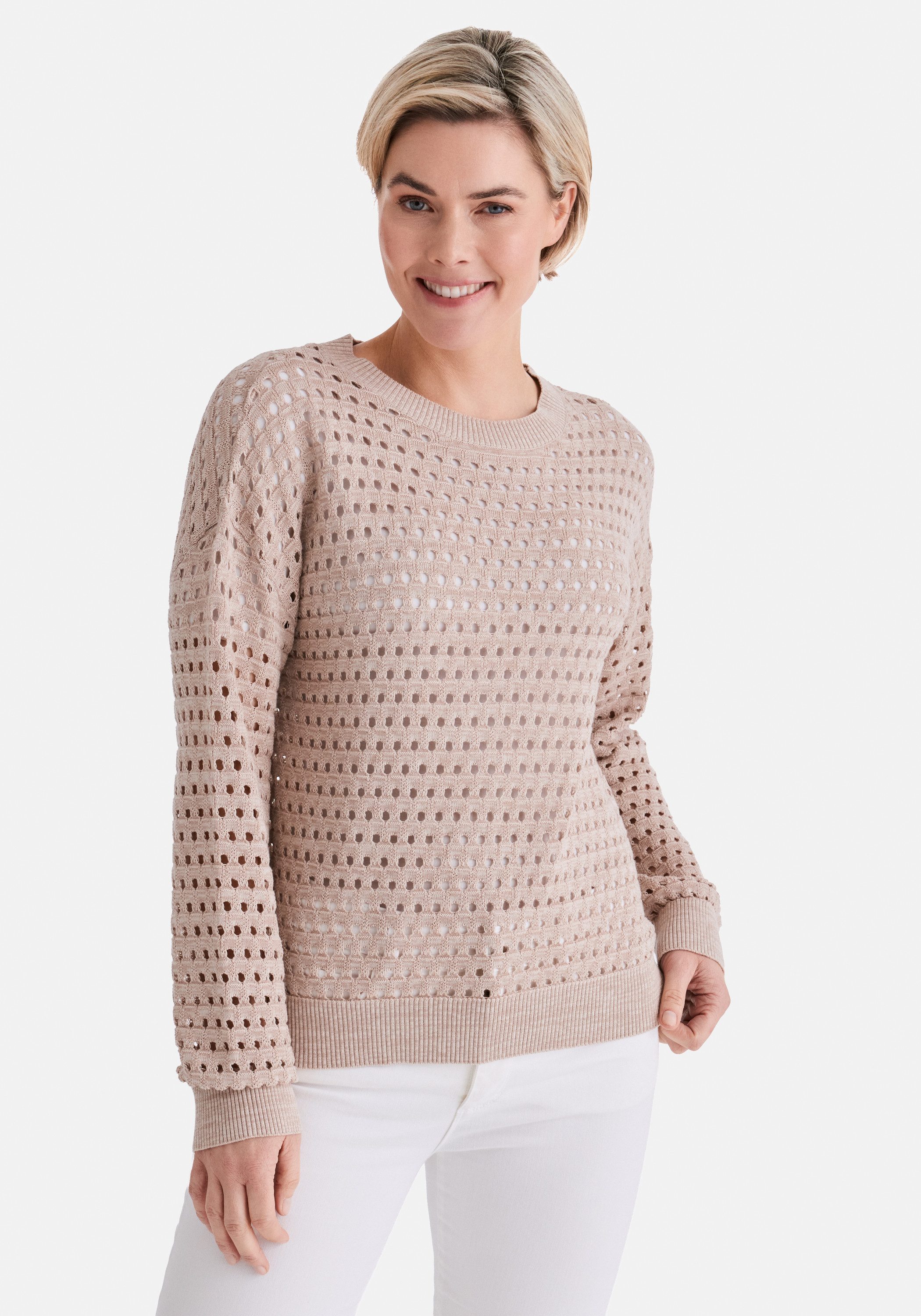 STOOKER WOMEN Strickpullover LULU Knitted Shirt Strickpullover Strick-Pullover Rundhals für Damen