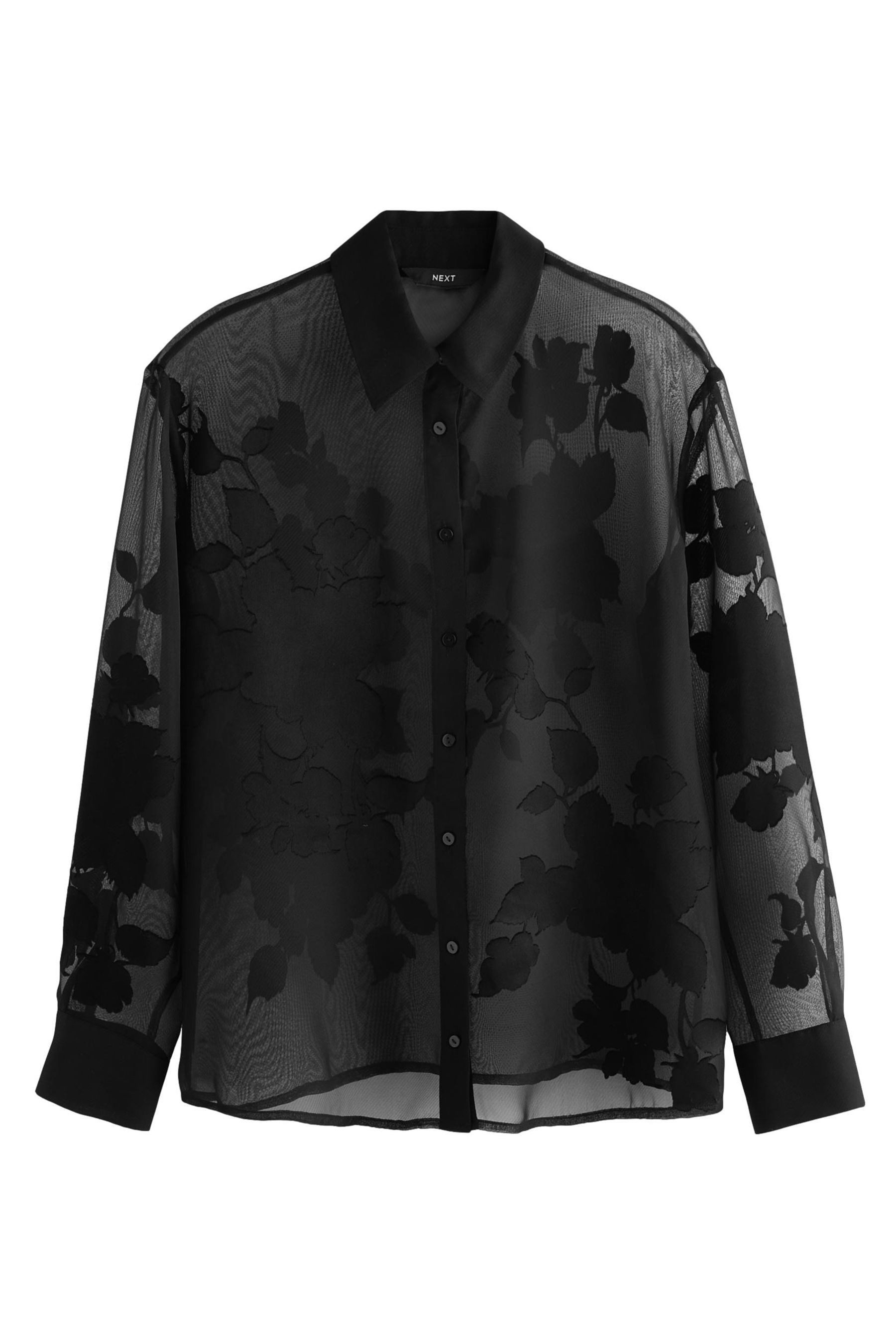 Next Spitzenbluse Langärmeliges, transparentes aus floralem günstig online kaufen