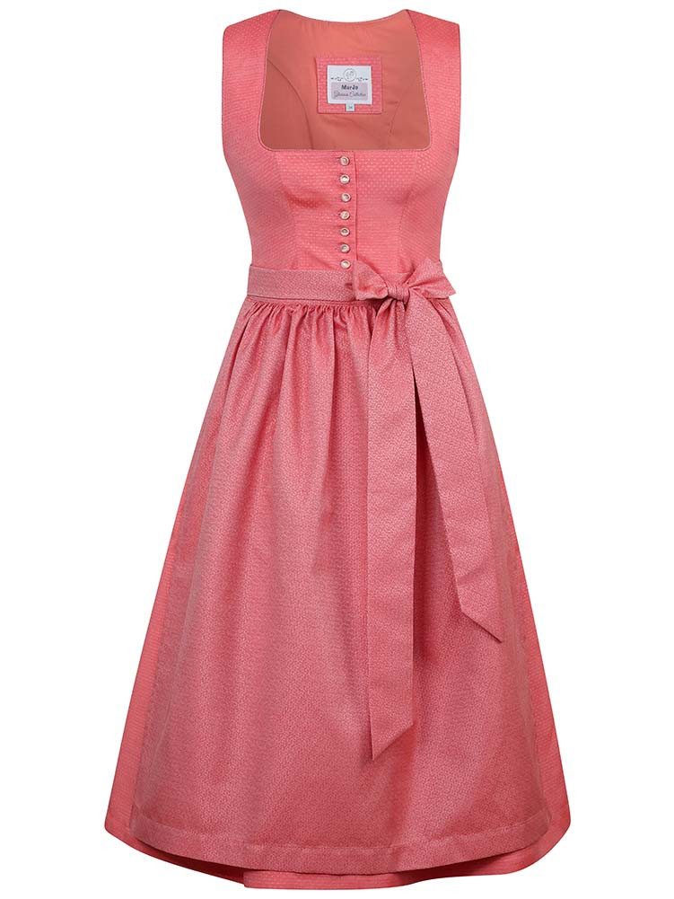 MarJo Dirndl Dirndl Wackersberg 70cm Länge koralle günstig online kaufen