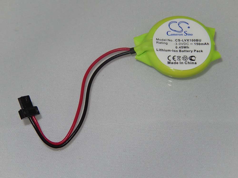 vhbw Akku Li-Ion 150 mAh (3 V)