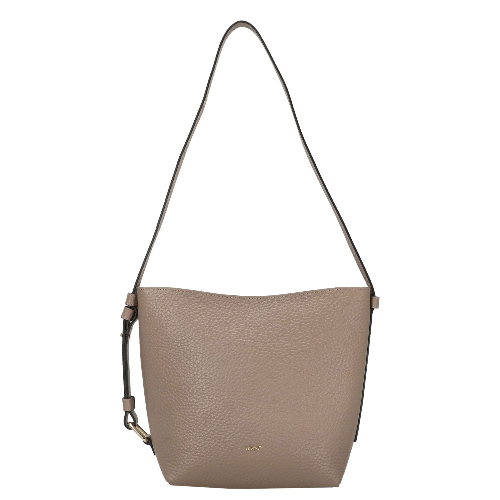 Abro Umhängetasche Cosmo Tekla - Schultertasche 24 cm (siena)