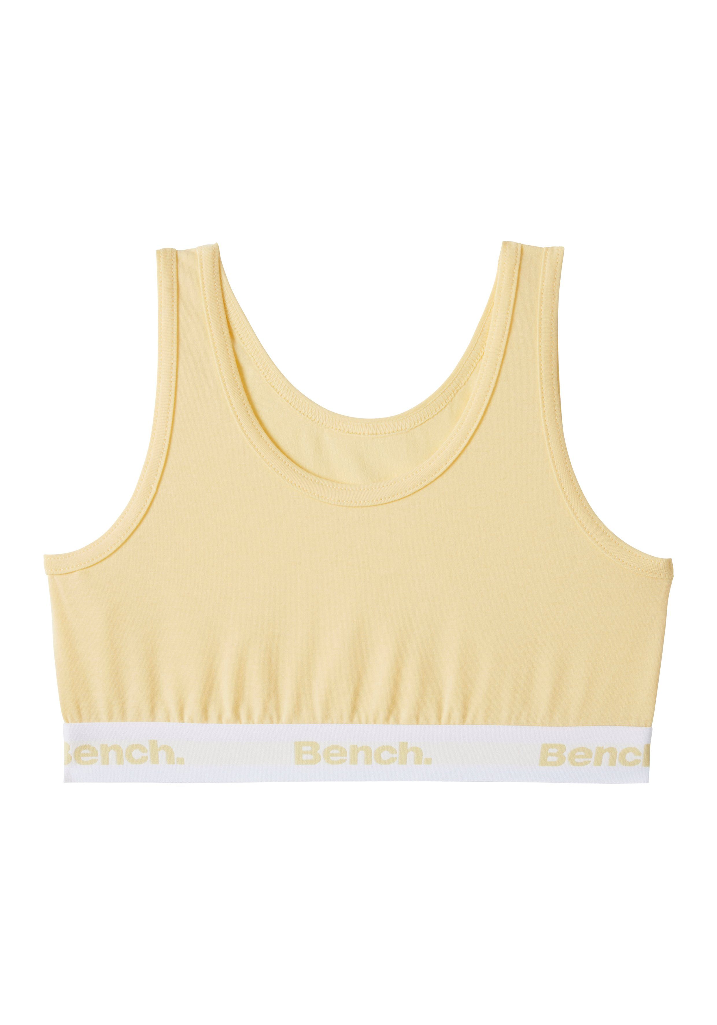 Bench. Bustier (Packung, 3-tlg) mit Logo-Webbund