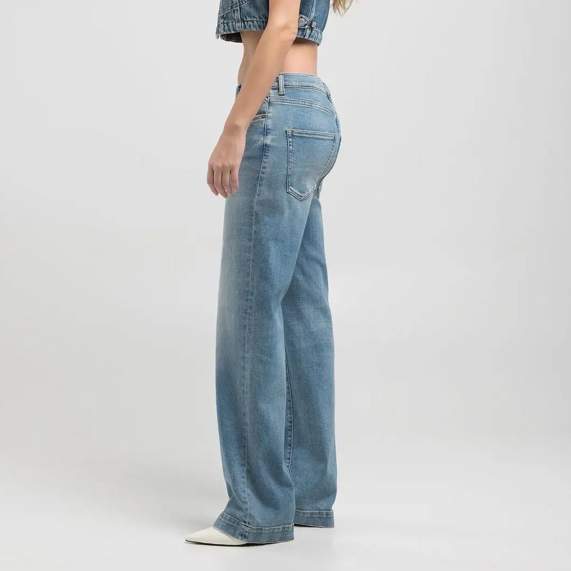 Replay 7/8-Caprijeans Melja Jeans, blau günstig online kaufen