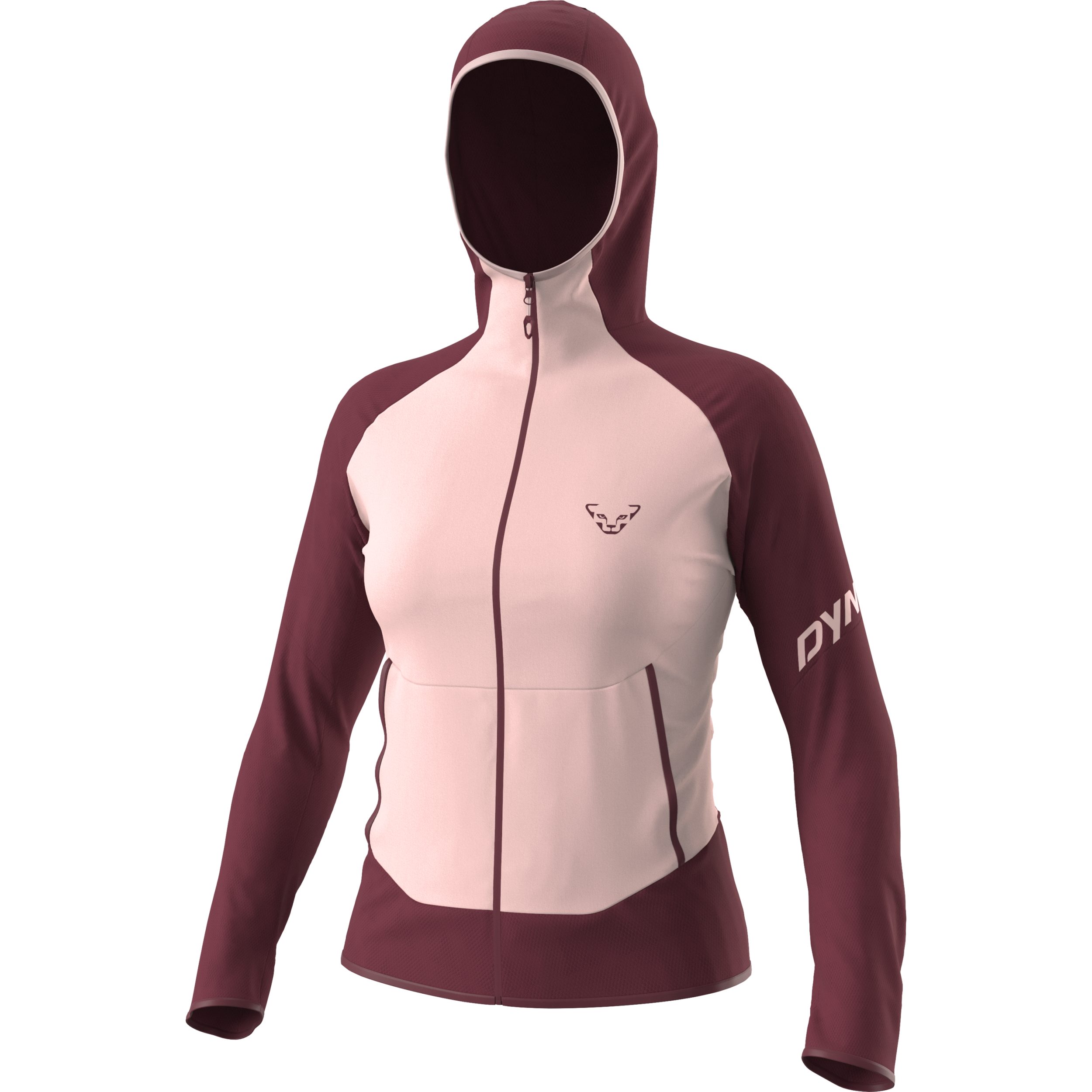 Dynafit Funktionsjacke TRANSALPER LIGHT PTC W HOODY BURGUNDY/6370