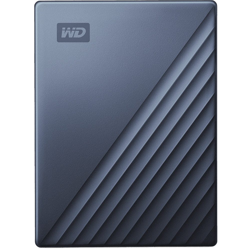 Western Digital WD My Passport Ultra 5TB Blau - externe Festplatte externe Gaming-Festplatte (5 TB) extern", USB-C Technologie für schnelle Übertragung