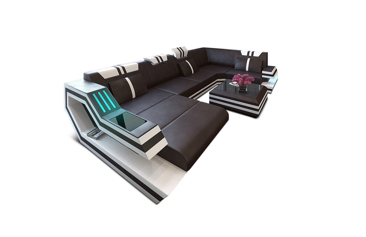Sofa Dreams Wohnlandschaft Leder Sofa Ledercouch günstig online kaufen
