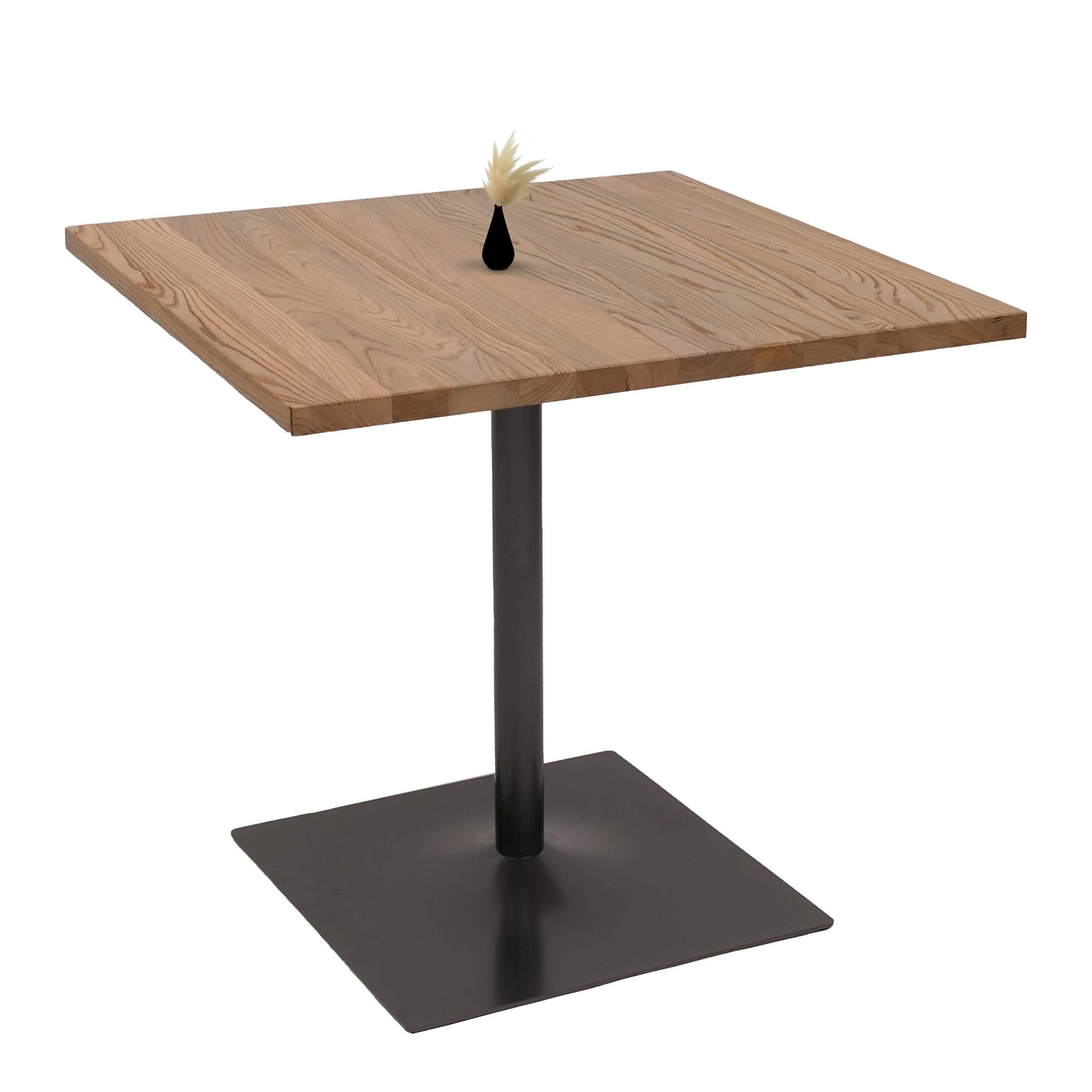 MCW Bartisch MCW-H10-Ti-80, Tischplatte mit Struktur