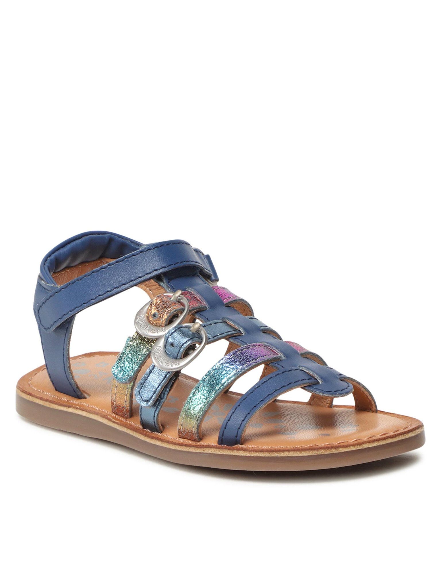 Kickers Sandalen Diveta 894651-30 S Bleu Fonce Metallise 51 Sandale