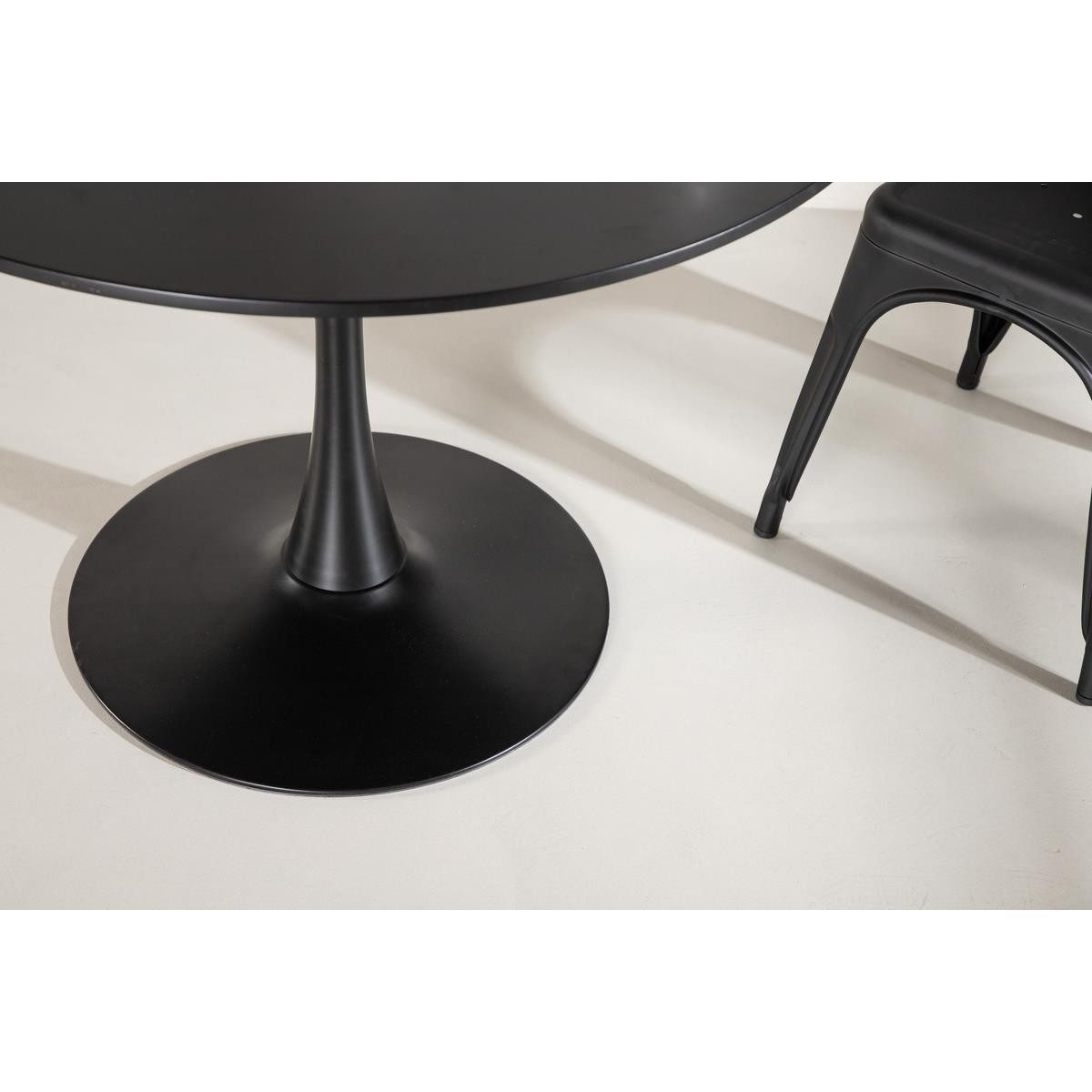 BOURGH Säulen-Esstisch GLOBE runder Esstisch Ø100cm - Esszimmertisch in modernem Design