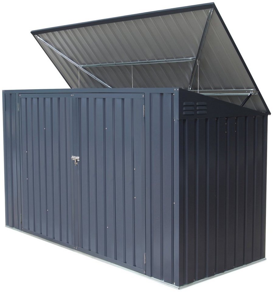 Thumbnail - WESTMANN Mülltonnenbox, für 3 x 240 l