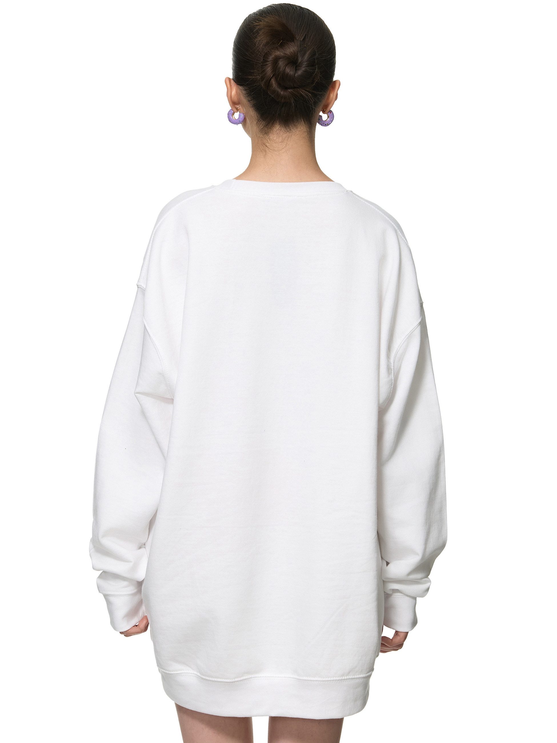 Worldclassca Longsweatshirt Worldclassca Oversized Sweatshirt Einfarbig Uni Langarmshirt Pullover