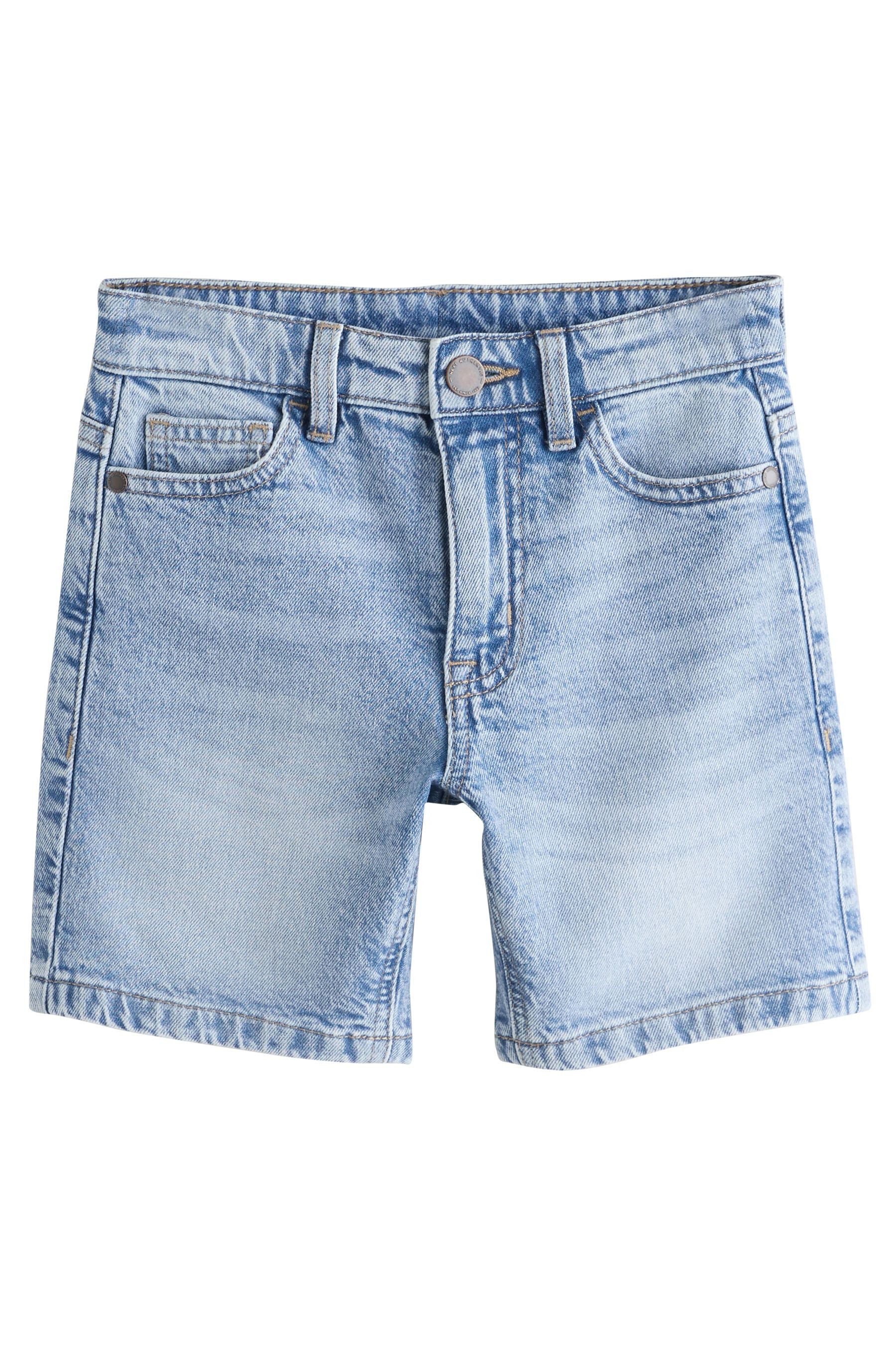 Jeansshorts Denim-Shorts im 2er-Pack