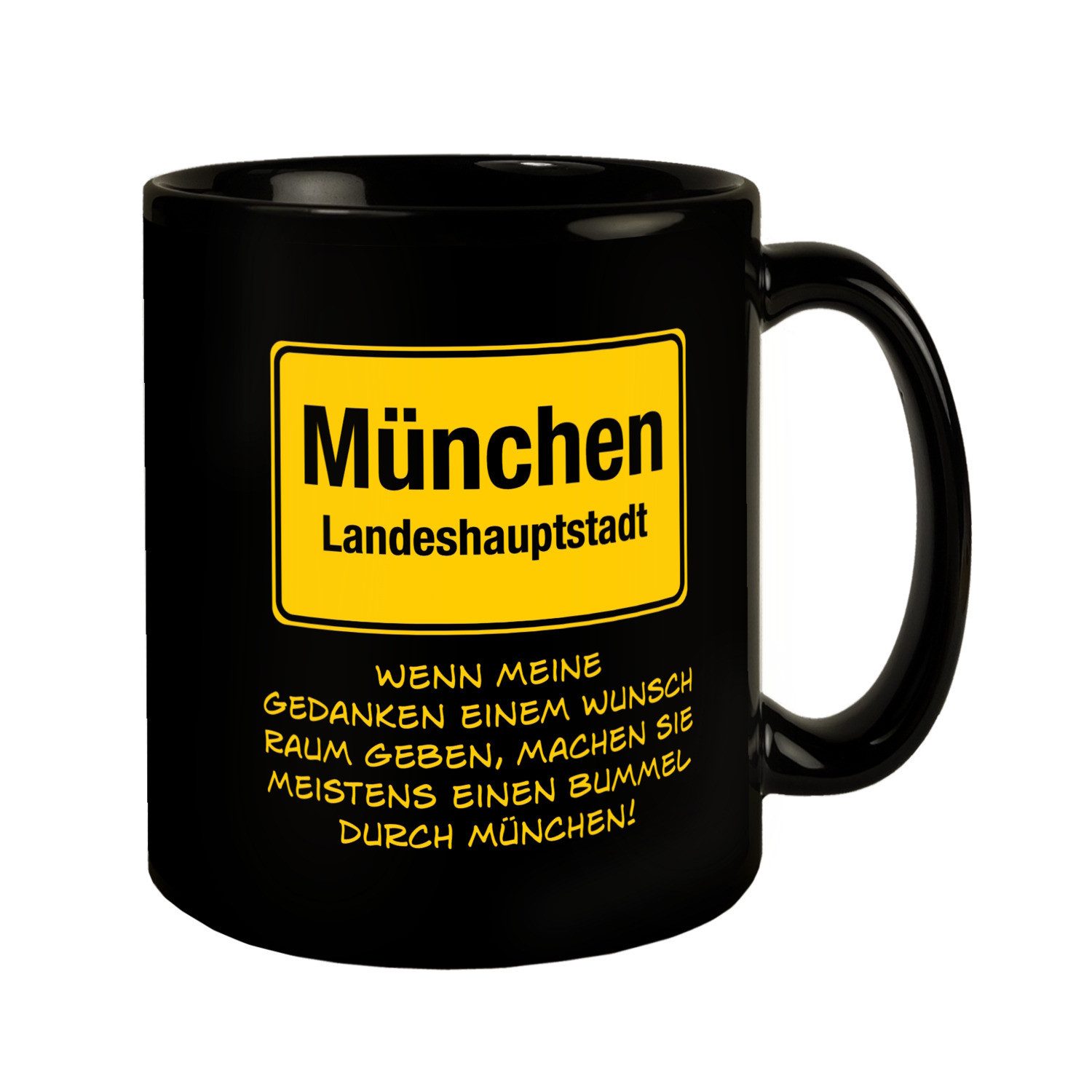 speecheese Tasse Gedanken bummeln durch München Tasse