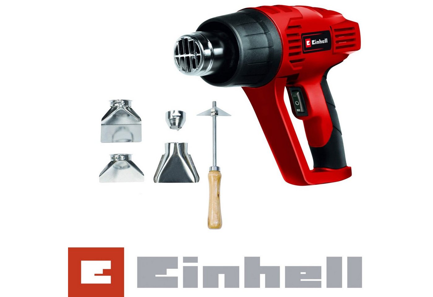 Thumbnail - Einhell Heißluftgebläse Einhell Heißluftpistole TH-HA 2000/1 + Zubehör, 2 Heizstufen