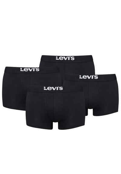 Levi's® Boxershorts LEVIS MEN SOLID BASIC TRUNK ORGANIC CO 4er Pack (Set, 4-St., 4er-Pack)