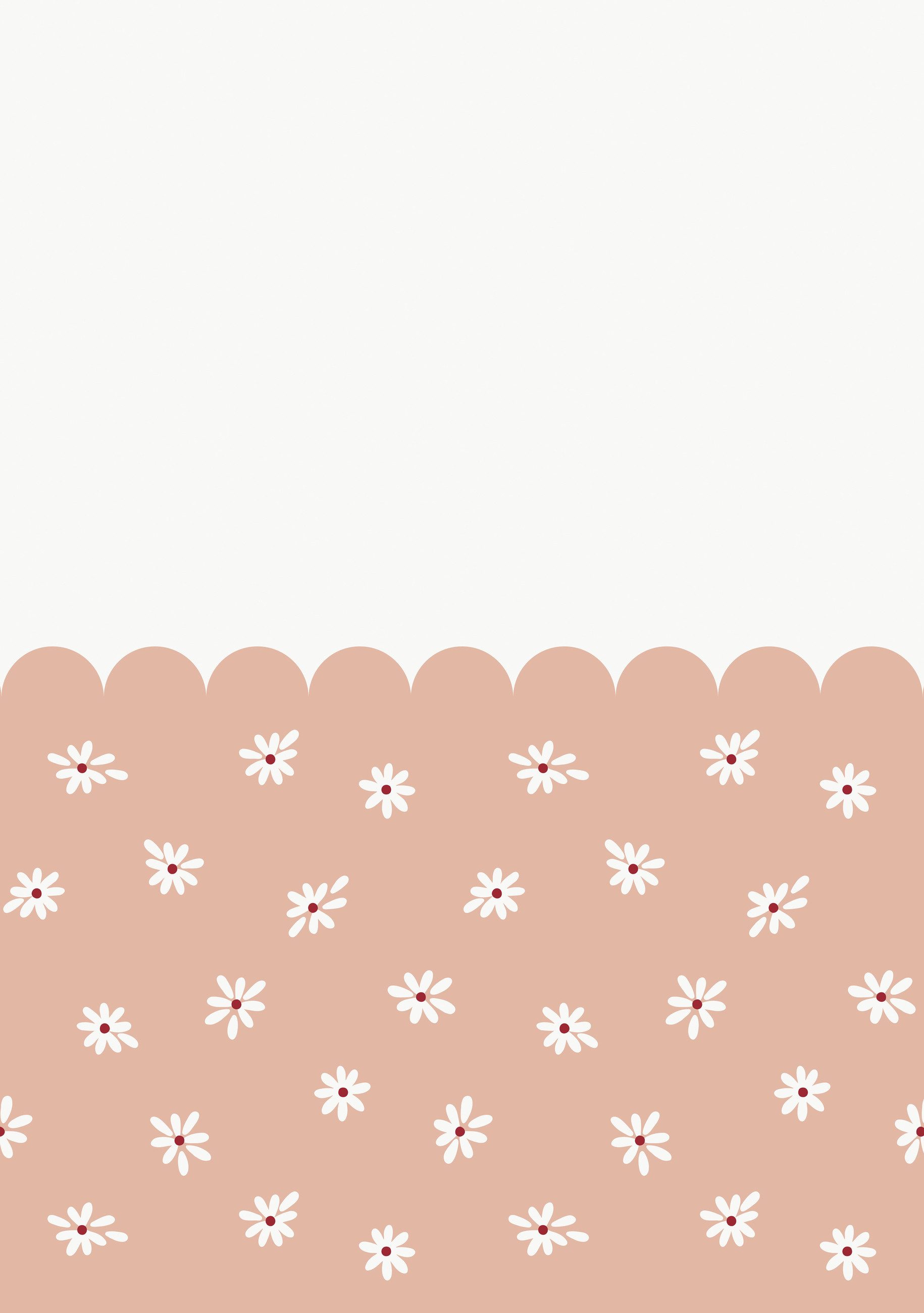 Fototapete Daisy Flowers in Orange, Roomblush - RB406