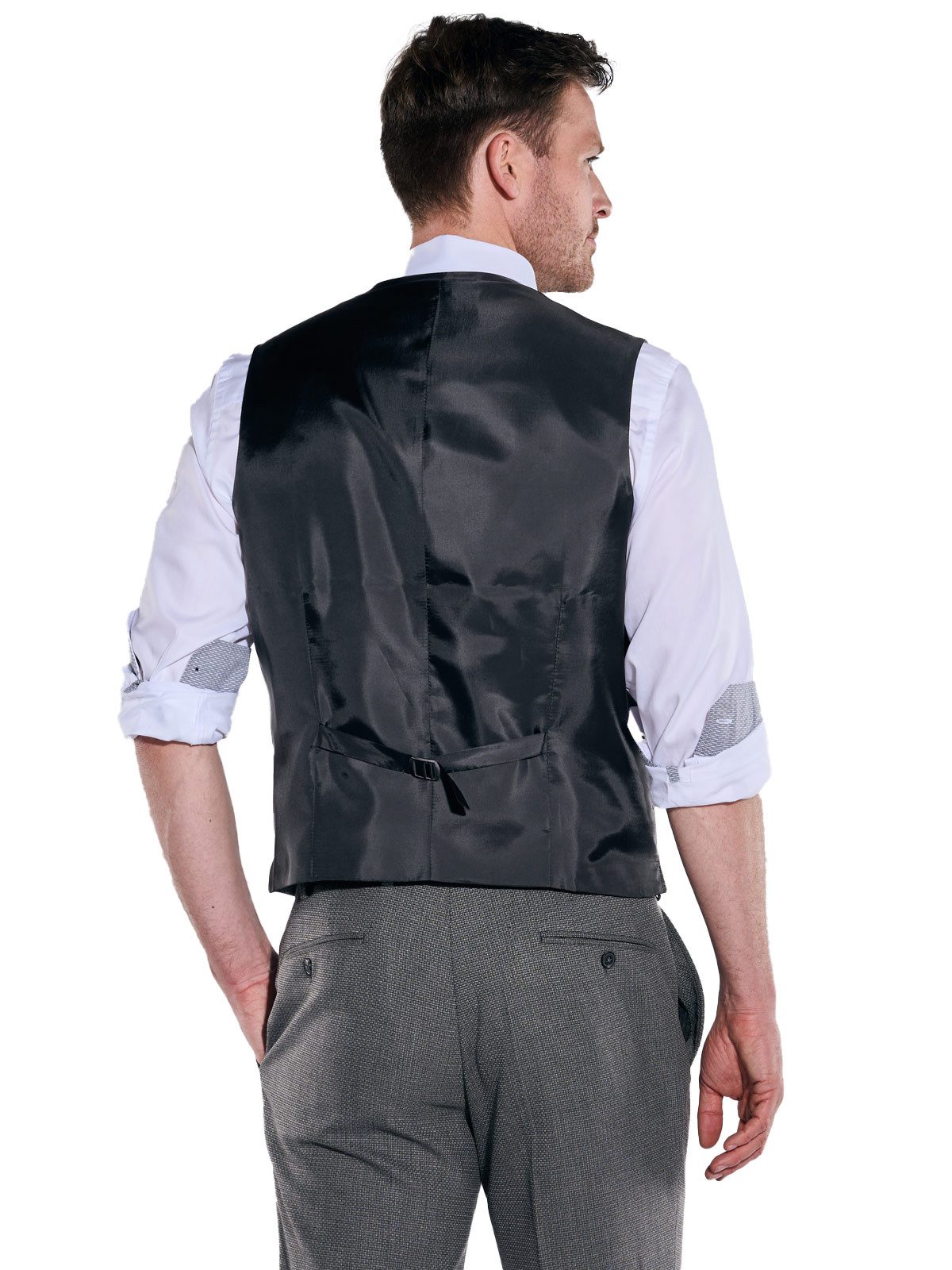 Engbers Anzugweste Herren Anzugsweste, Grau günstig online kaufen