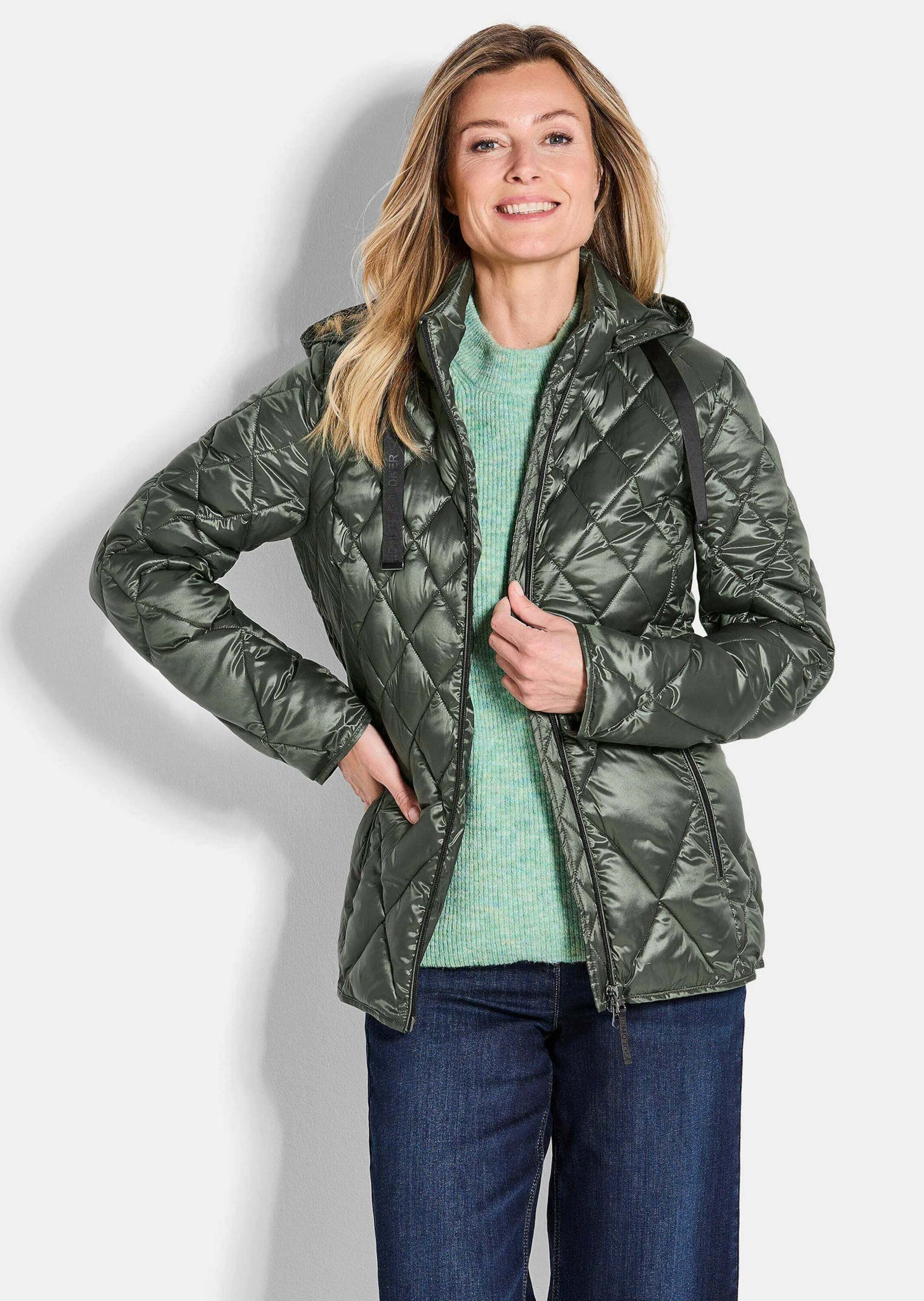 GOLDNER Outdoorjacke Kurzgröße: Steppjacke mit Rautenmuster günstig online kaufen