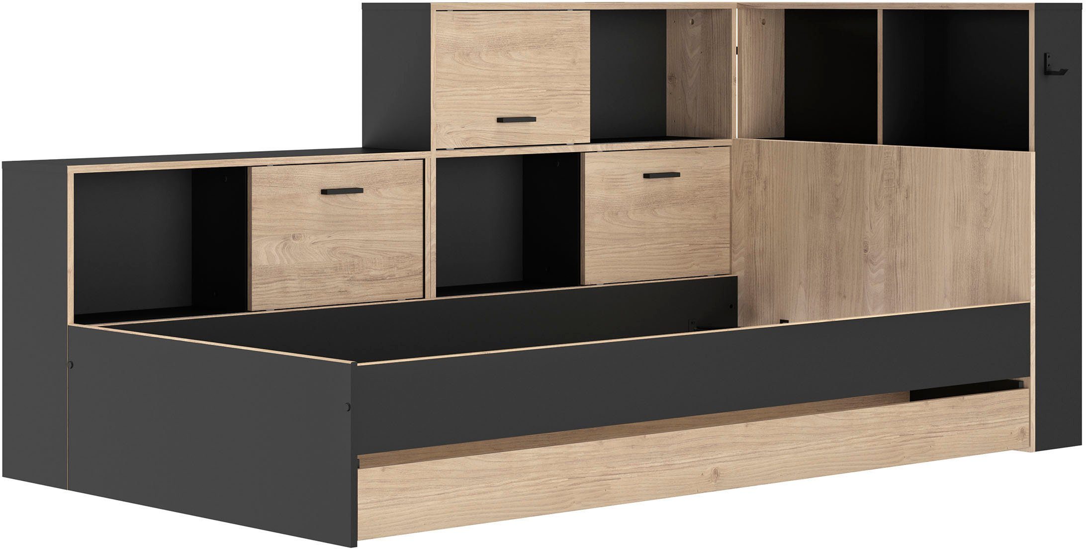 Gami Erwan Youth Bedroom Set (2-piece), Ideal for children's and teenagers' rooms