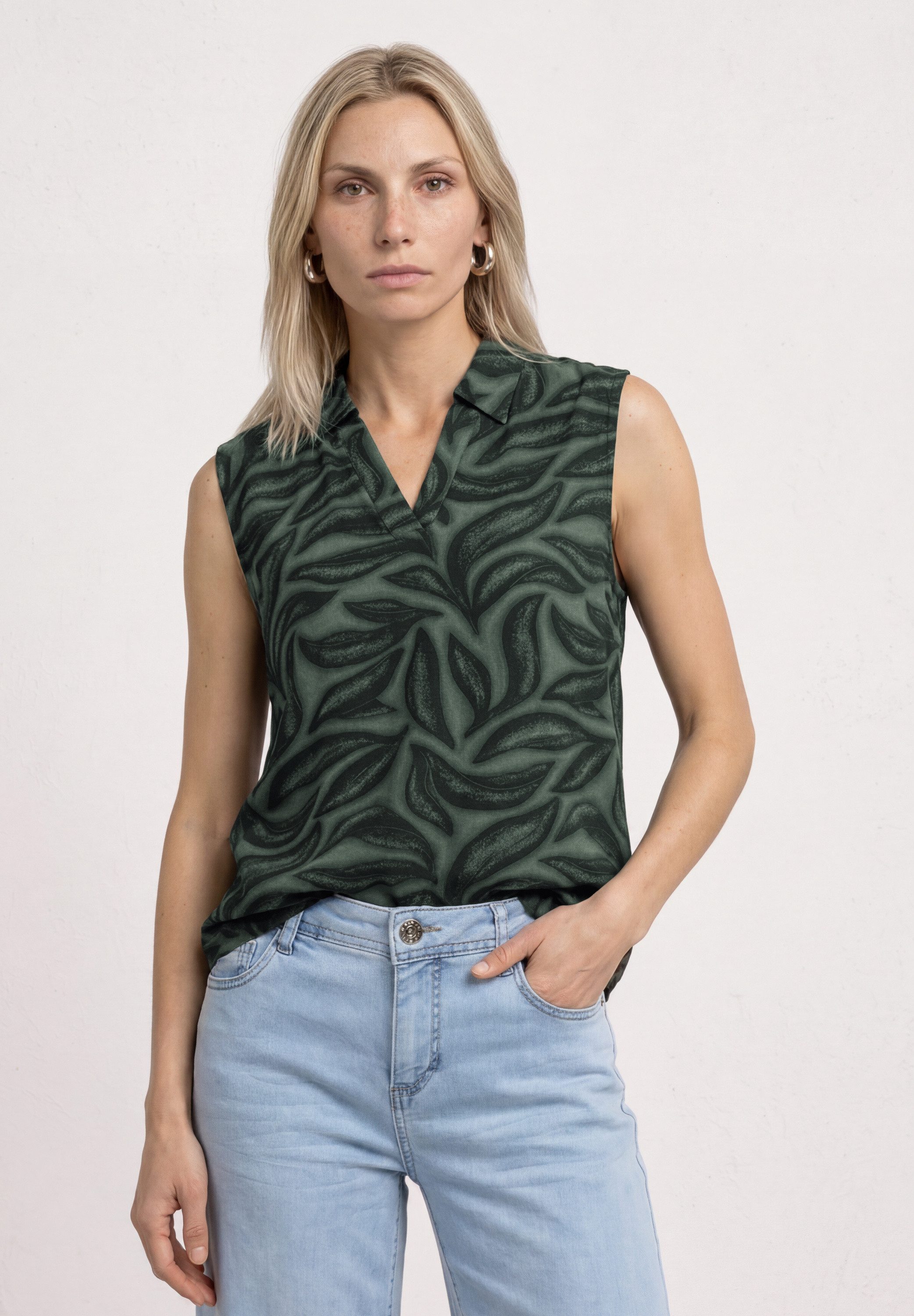 STREET ONE Shirttop aus softer Viskose