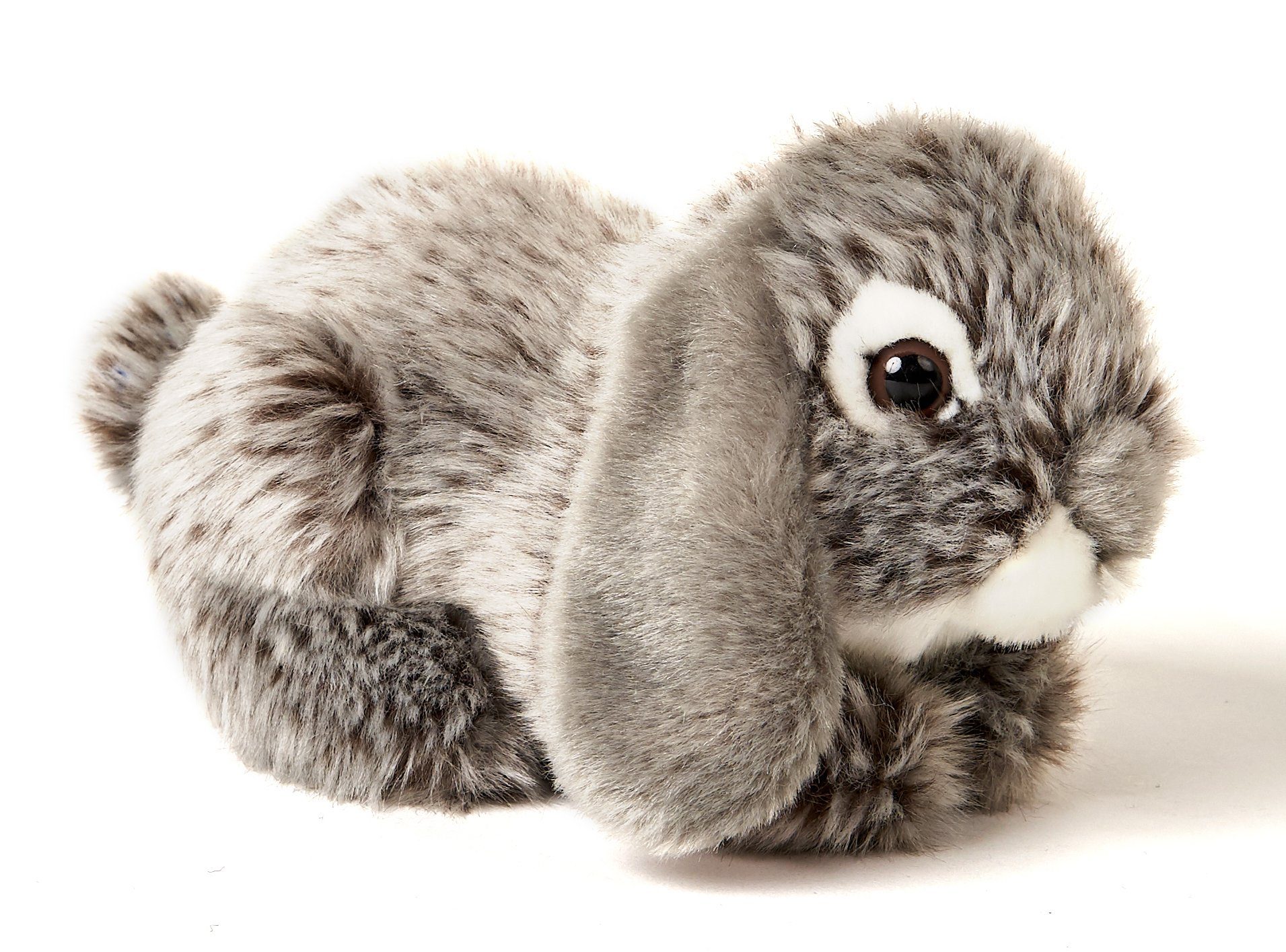 Uni-Toys Kuscheltier Widderkaninchen, liegend - versch. Hasen - 18 cm - Plüsch, Plüschtier, zu 100 % recyceltes Füllmaterial