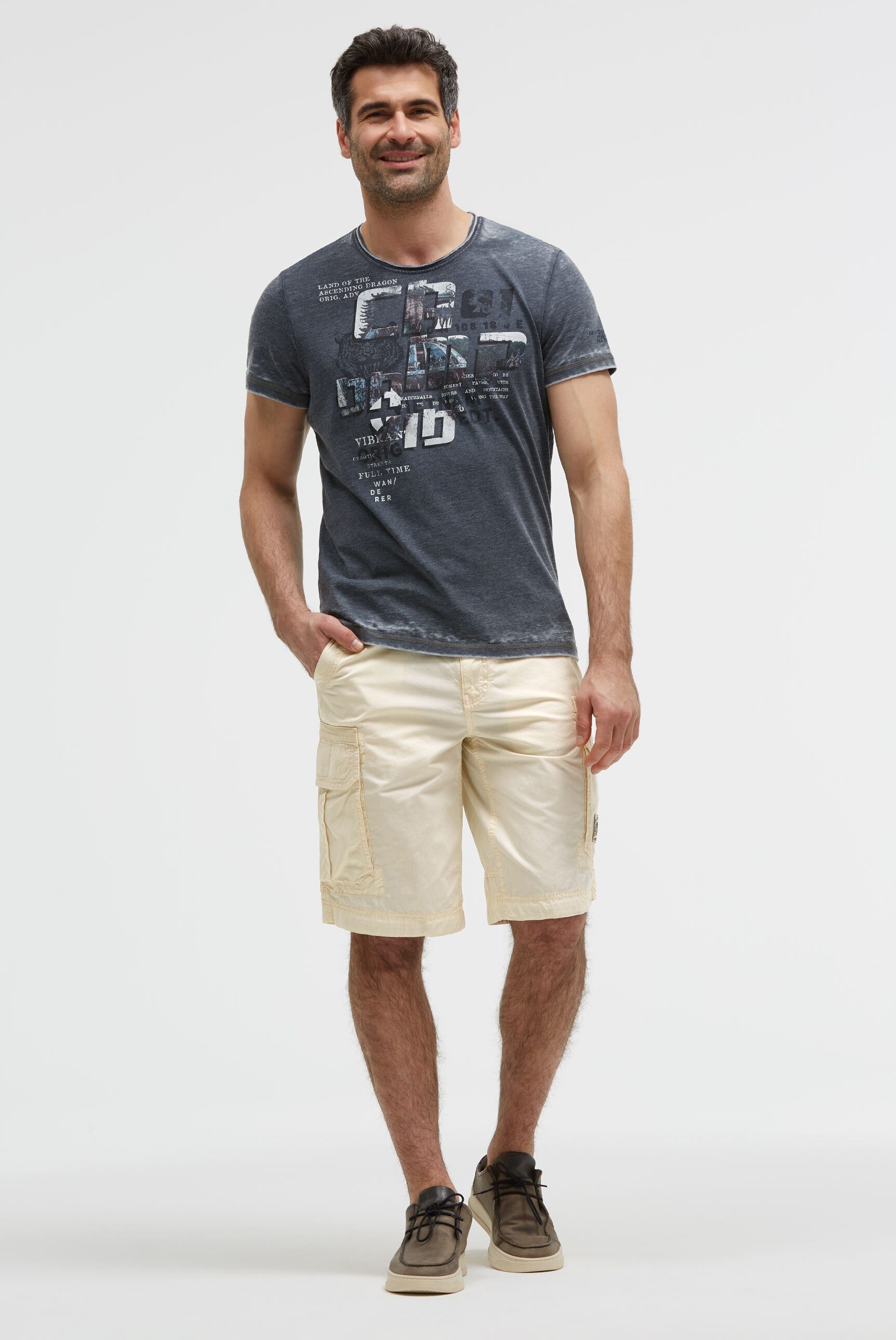 CAMP DAVID Cargoshorts aus Baumwolle