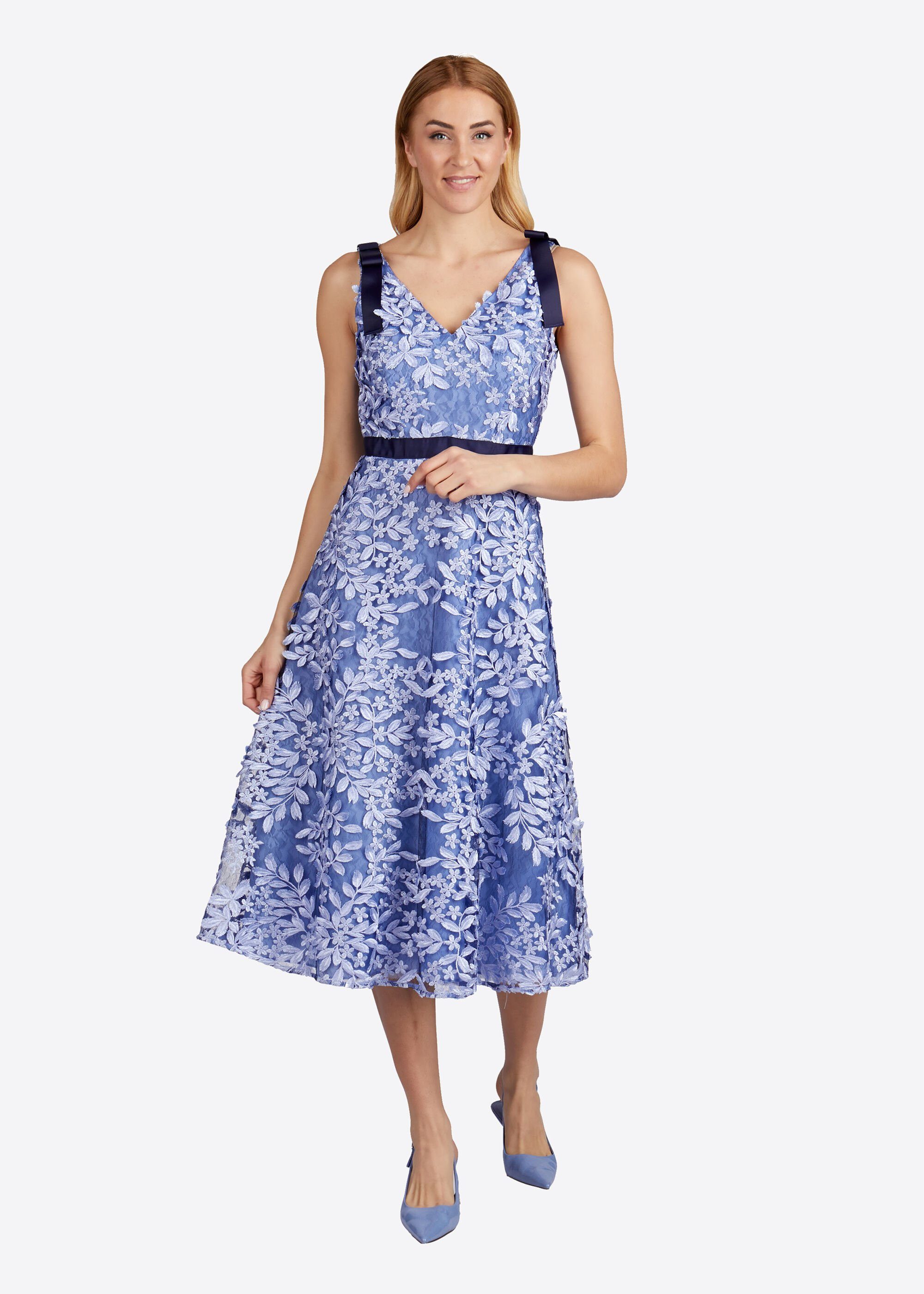 Kleo A-Linien-Kleid (1-tlg) edle 3D Spitze günstig online kaufen