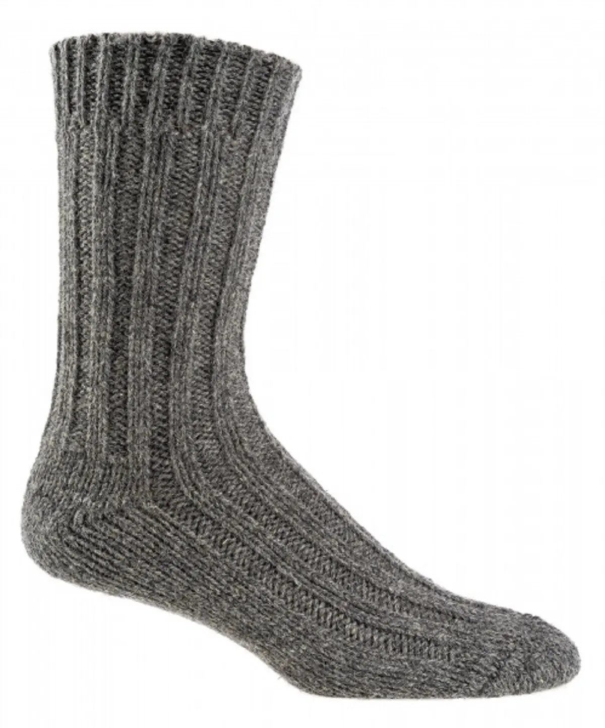 Socken 100% Wollsocken mit Alpaka 2er Bündel