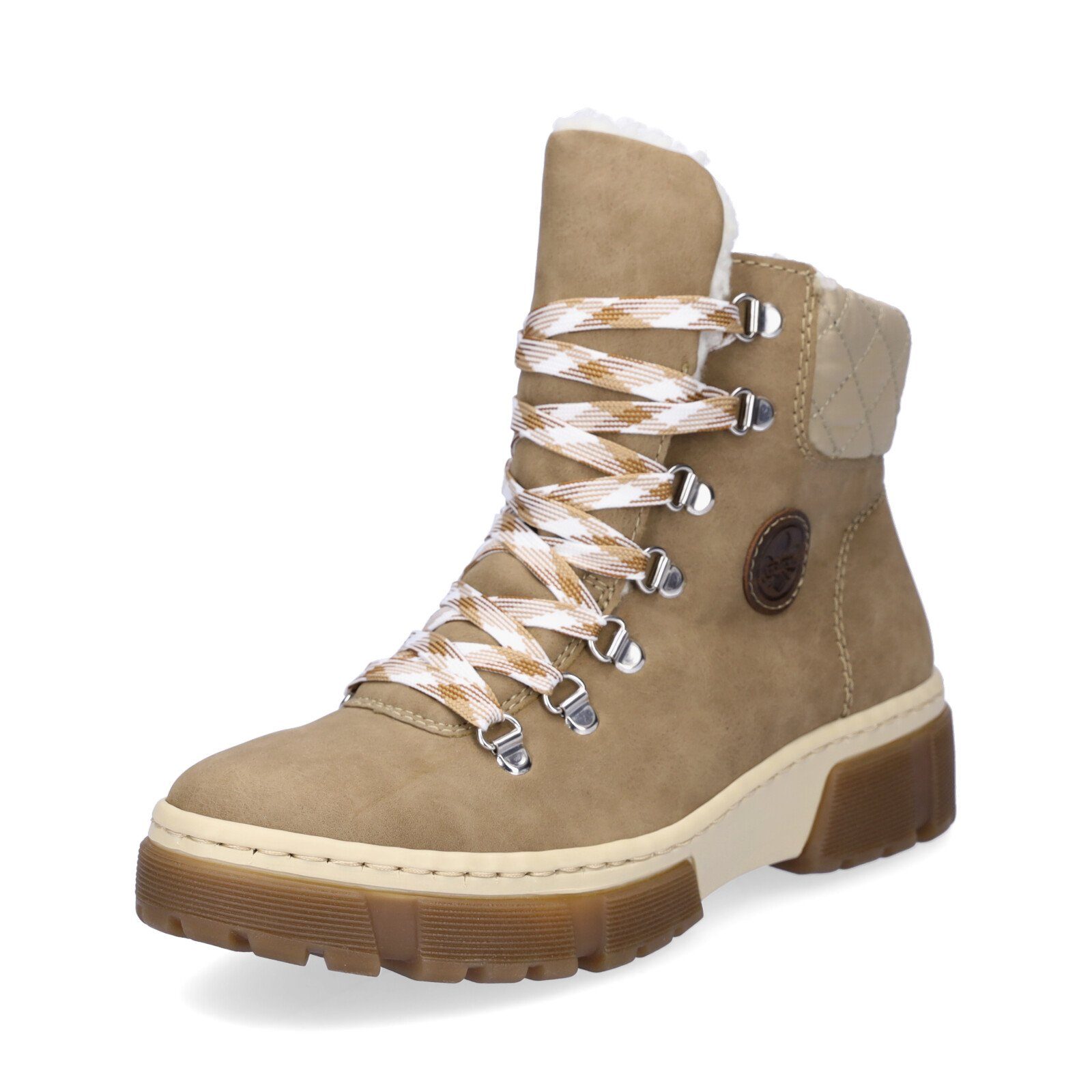 Rieker Rieker Damen Schnürboot beige Schnürboots günstig online kaufen
