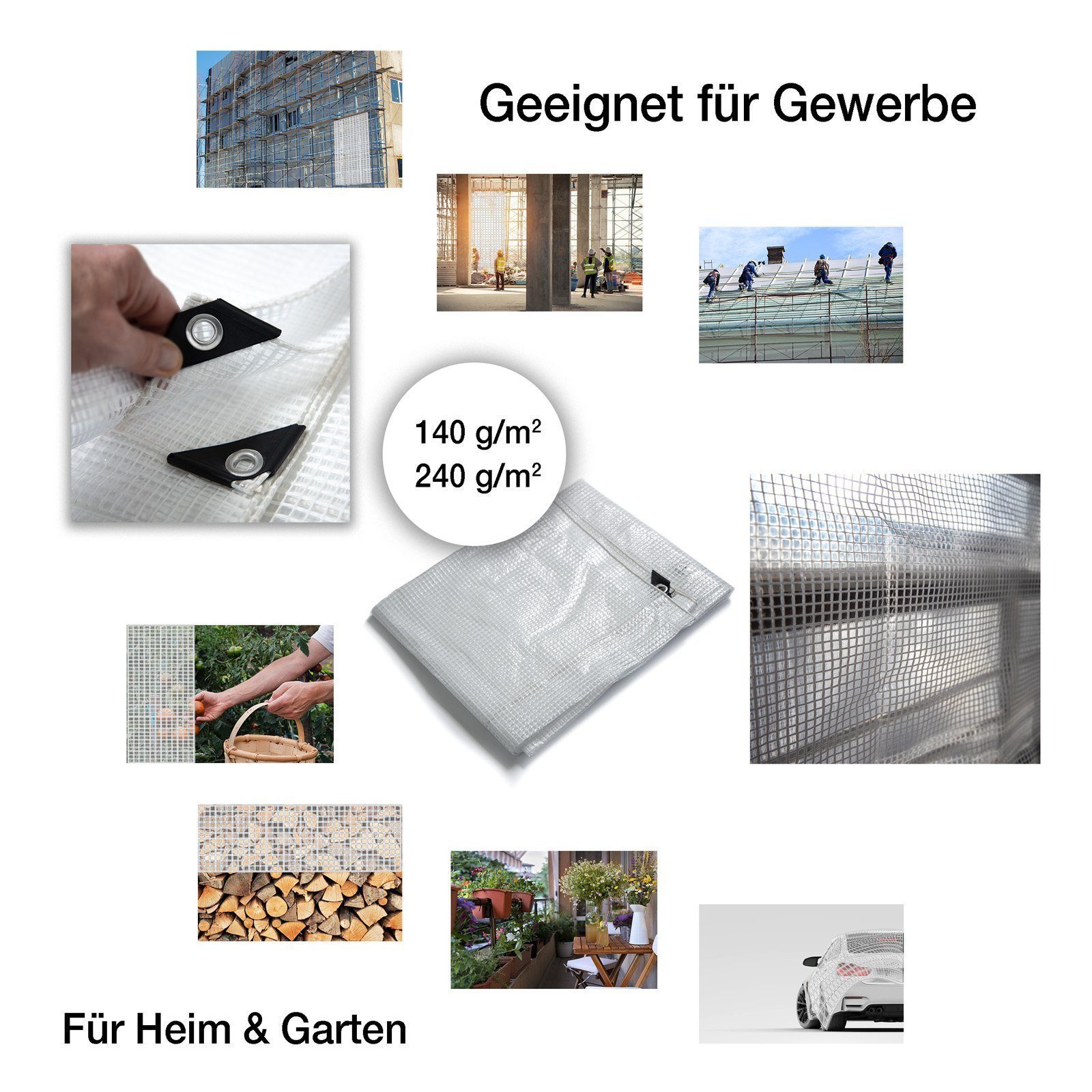 Karat Schutzplane Montreal 140 g/m², Abdeckplane, günstig online kaufen