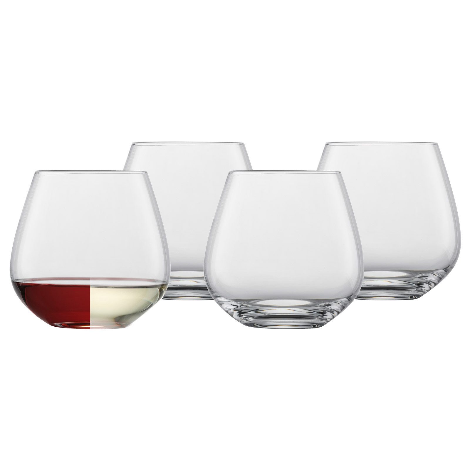 SCHOTT-ZWIESEL Weinglas Forté Weinbecher 587 ml 4er Set, Glas