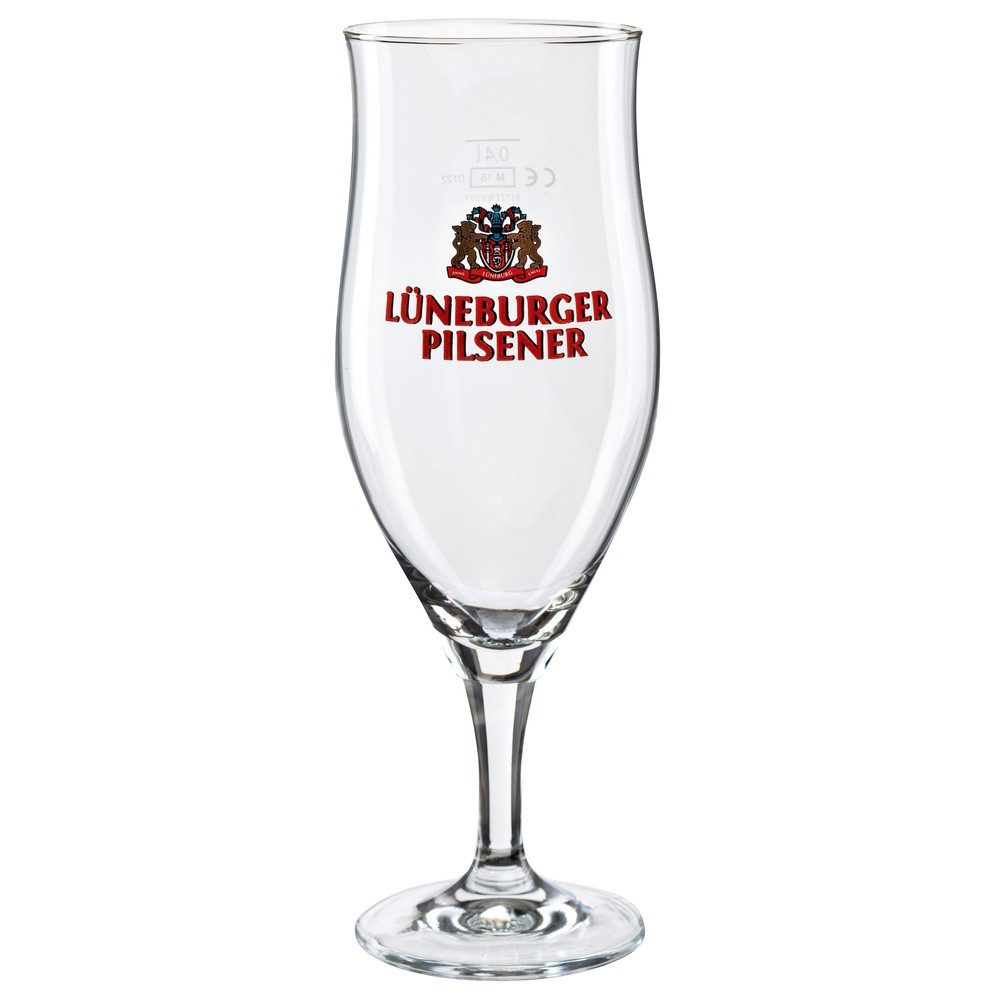 Lüneburger Pilsener Bierglas 6x Lüneburger Pilsener Pokal 0,3 l, 6-tlg., 6-teilig