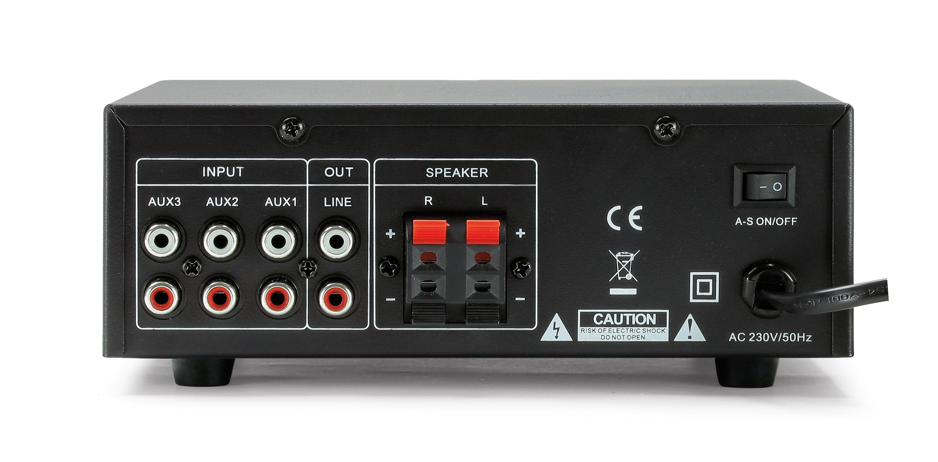 Dynavox CS-PA1 MK II Verstärker (60 W, Klangregelung Bass und Hochton, Kopfhörerausgang)