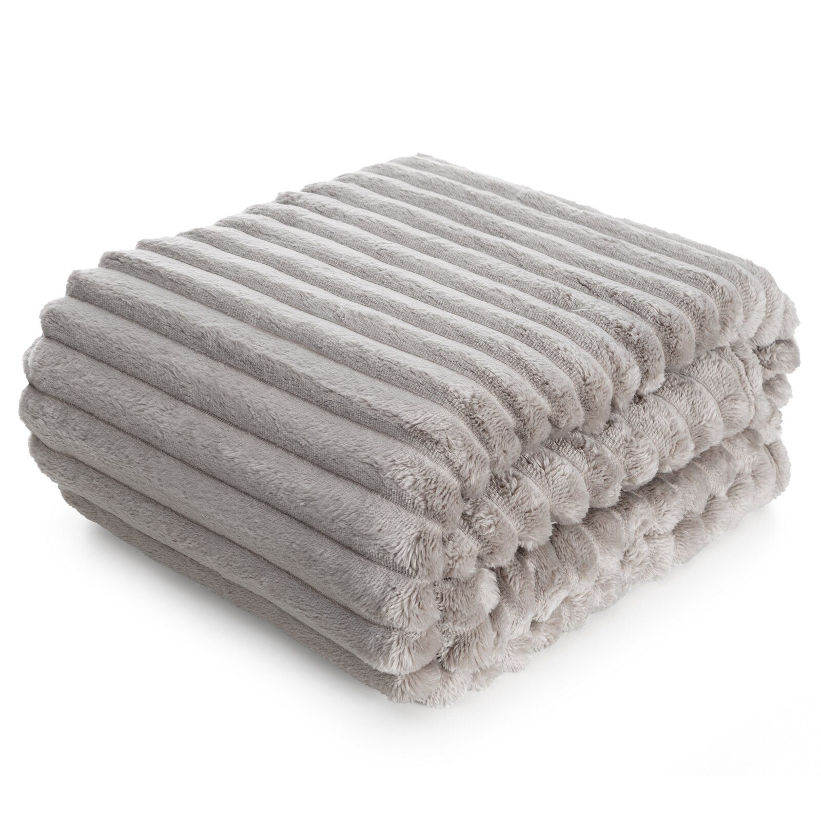 Wohndecke SOFT, Design91, Streifen Steppung Gestreifte Decke Gesteppte Sofa günstig online kaufen